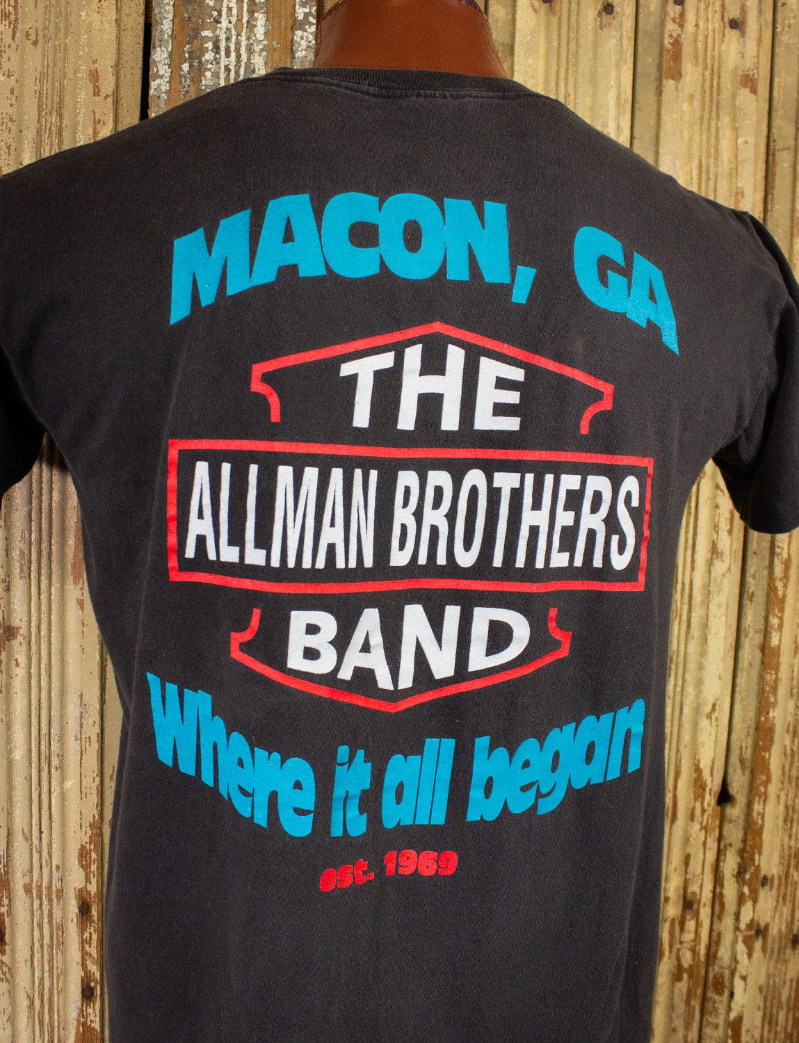 Band Tees × Vintage Vintage Allman Brothers Band Macon, GA Concert T Shirt 90s Size US L / EU 52-54 / 3 - 5 Thumbnail