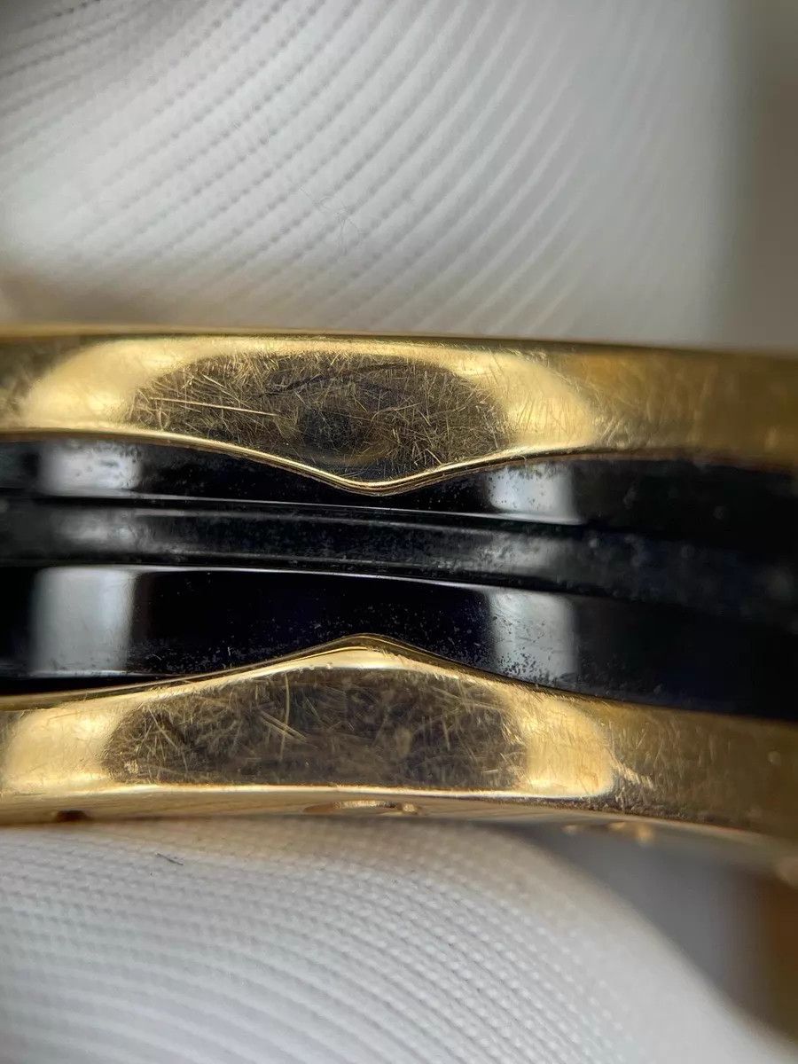 Bvlgari BVLGARI '22 RG BC Narrow Spring Ring 62 & box/papers Size ONE SIZE - 8 Thumbnail