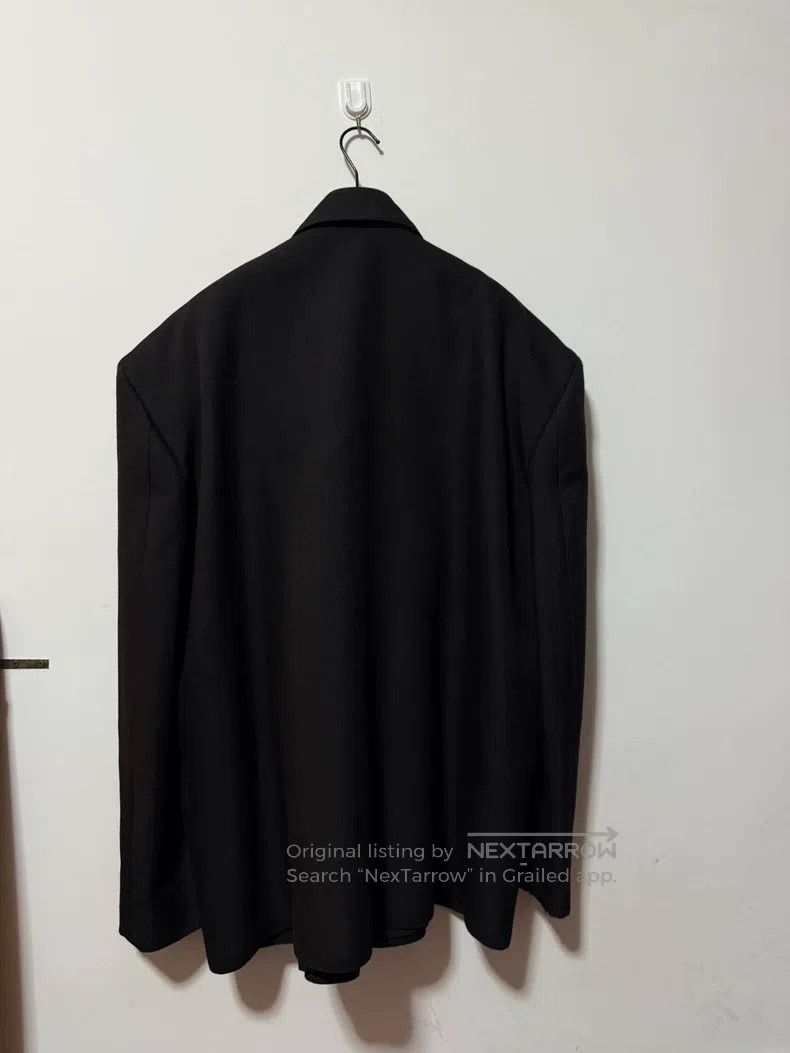 Balenciaga Balenciaga Wool Gabardine Seamless Jacket Coat Size US L / EU 52-54 / 3 - 5 Thumbnail