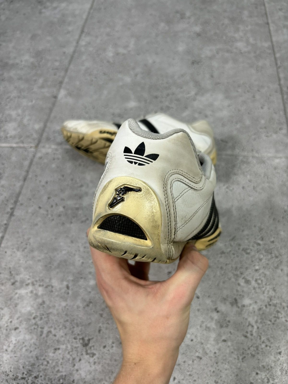 Adidas × Vintage 2000s Adidas Good Year Racing Shoes Leather Y2K Size US 9 / EU 42 - 4 Thumbnail
