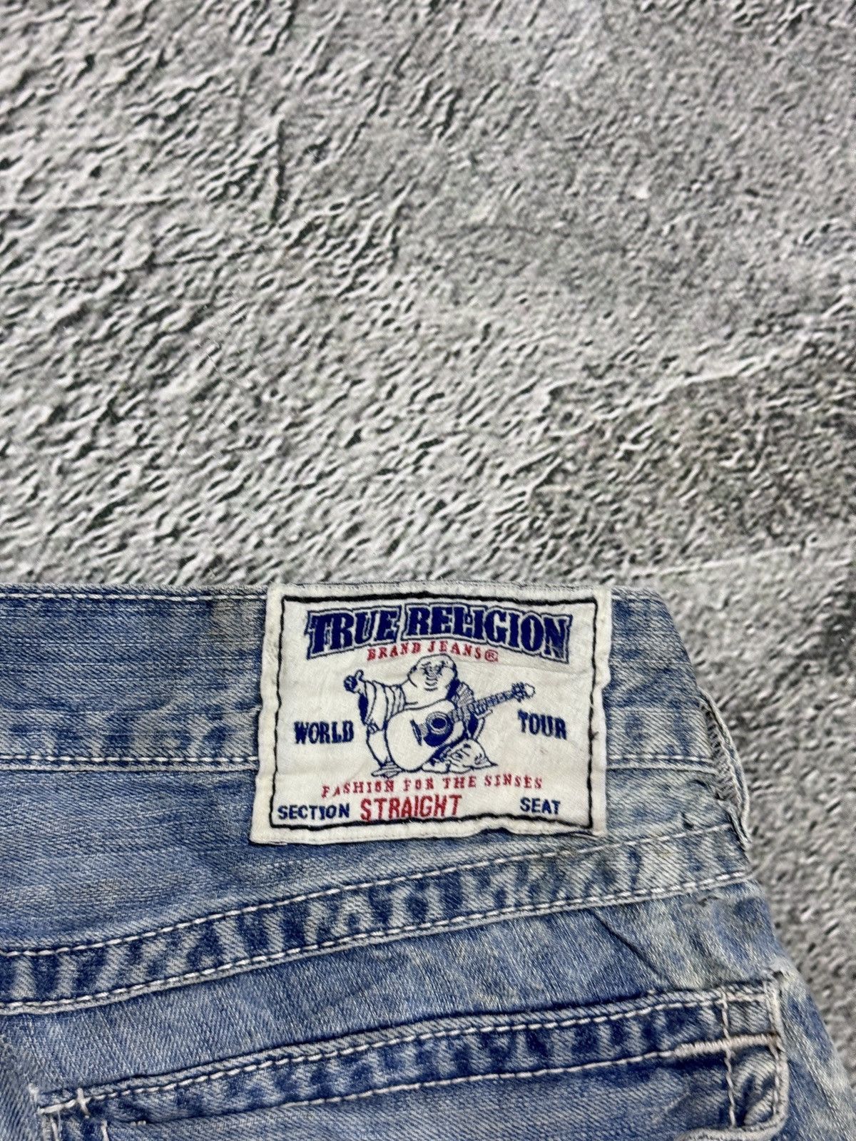 True Religion True Religion jeans washed denim white rope stitching Size US 32 / EU 48 - 5 Thumbnail