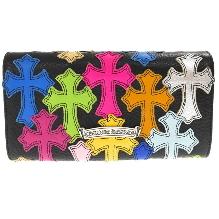 Chrome Hearts Chrome Hearts Judy Mulitpatch Cross Button Wallet