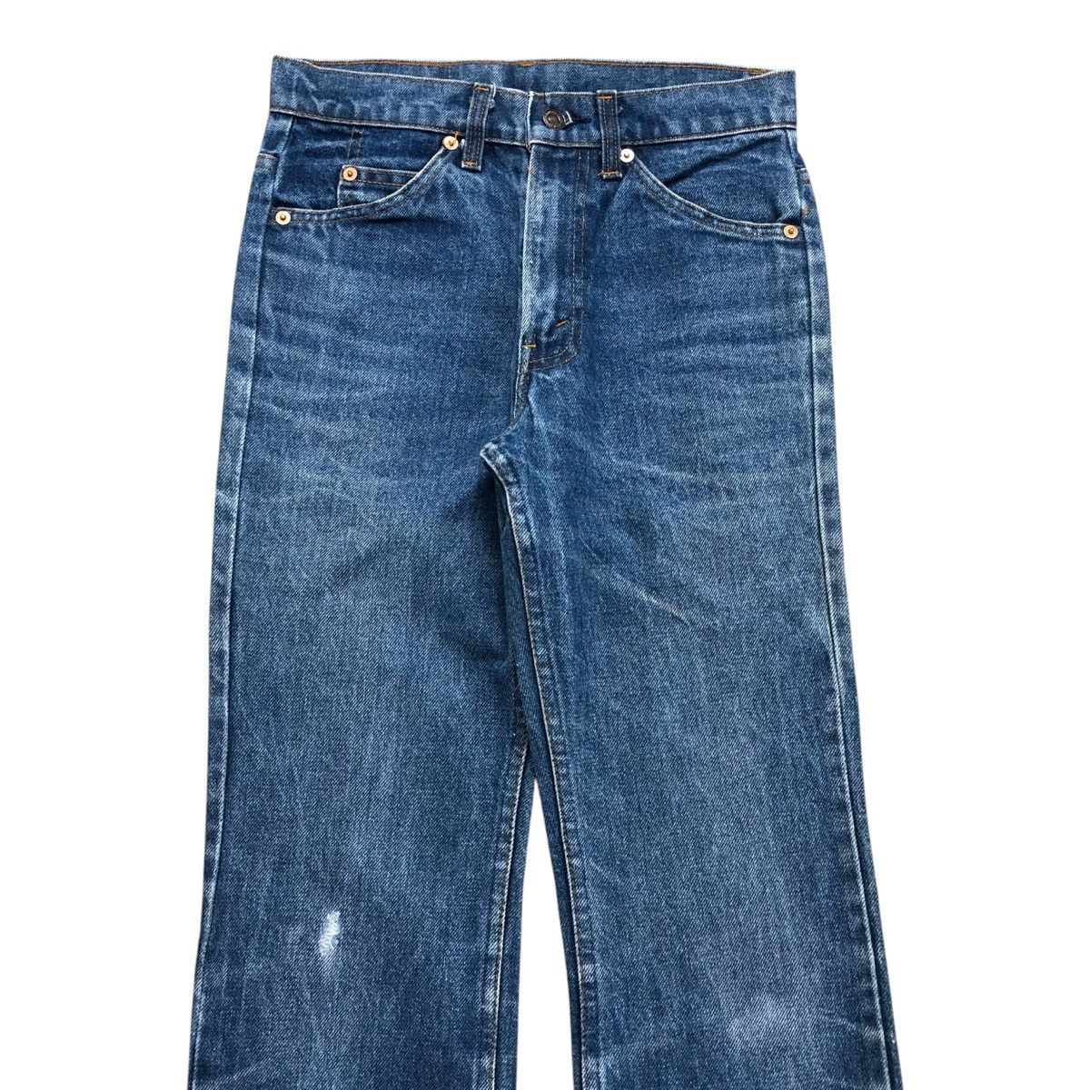 Levi's × Levi's Vintage Clothing × Vintage Vintage 80s Levis 517 Orange Tab #532 Boot Cut Flared Jeans Size US 28 / EU 44 - 2 Thumbnail
