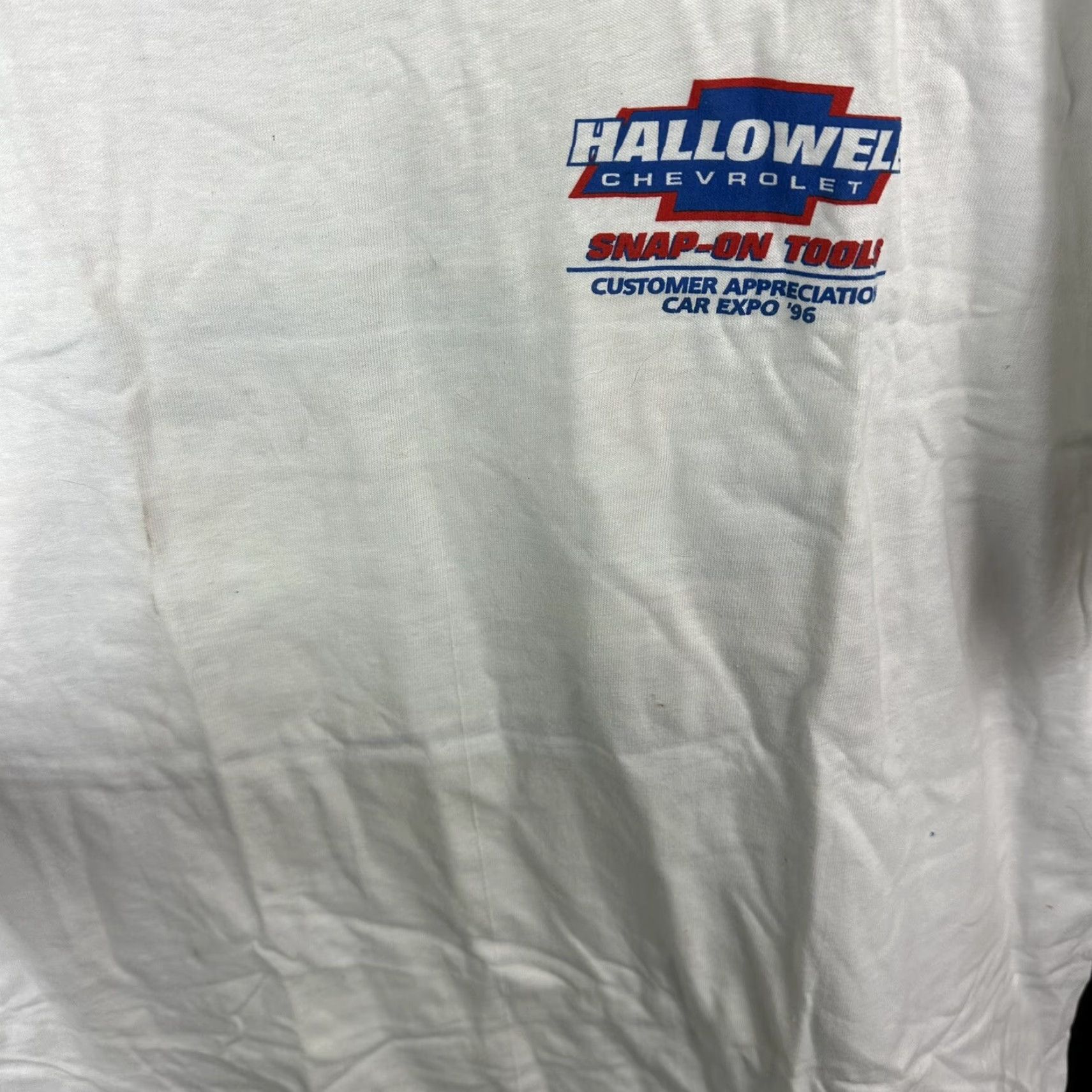 Vintage VINTAGE 1996 90s Chevy Chevrolet Car Show Snap-On XL T-shirt Mens/Unisex Size US XL / EU 56 / 4 - 4 Thumbnail