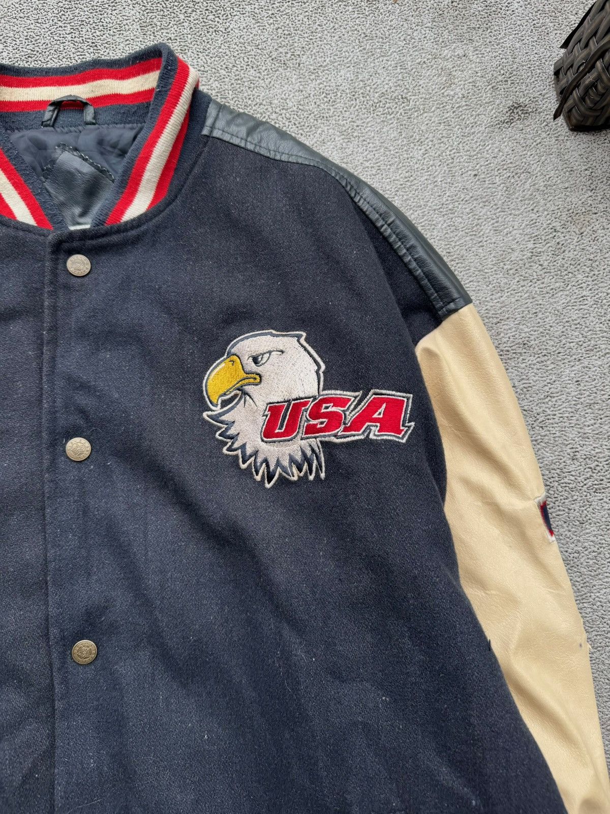 Vintage Sick Vintage USA Streetwear Bomber Jacket Size US L / EU 52-54 / 3 - 2 Thumbnail
