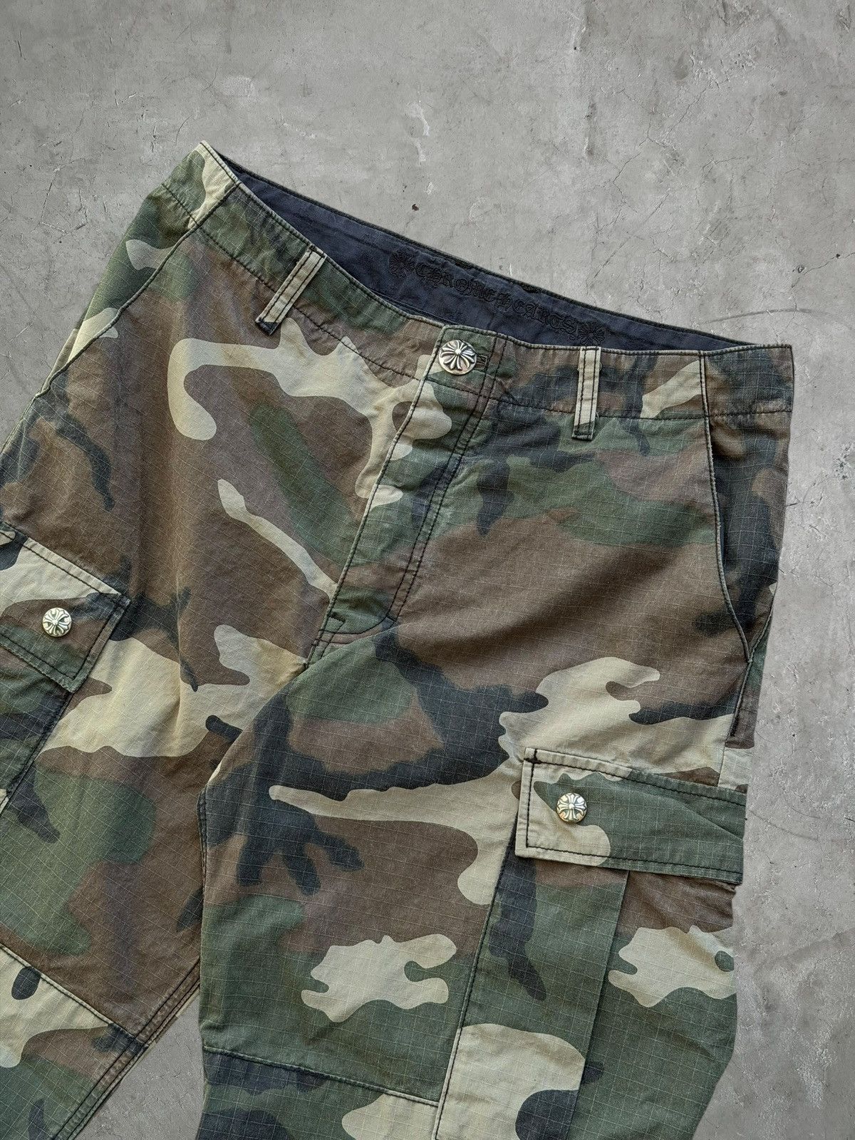 Chrome Hearts Chrome Hearts Camo Cargo Pants Size US 32 / EU 48 - 5 Thumbnail