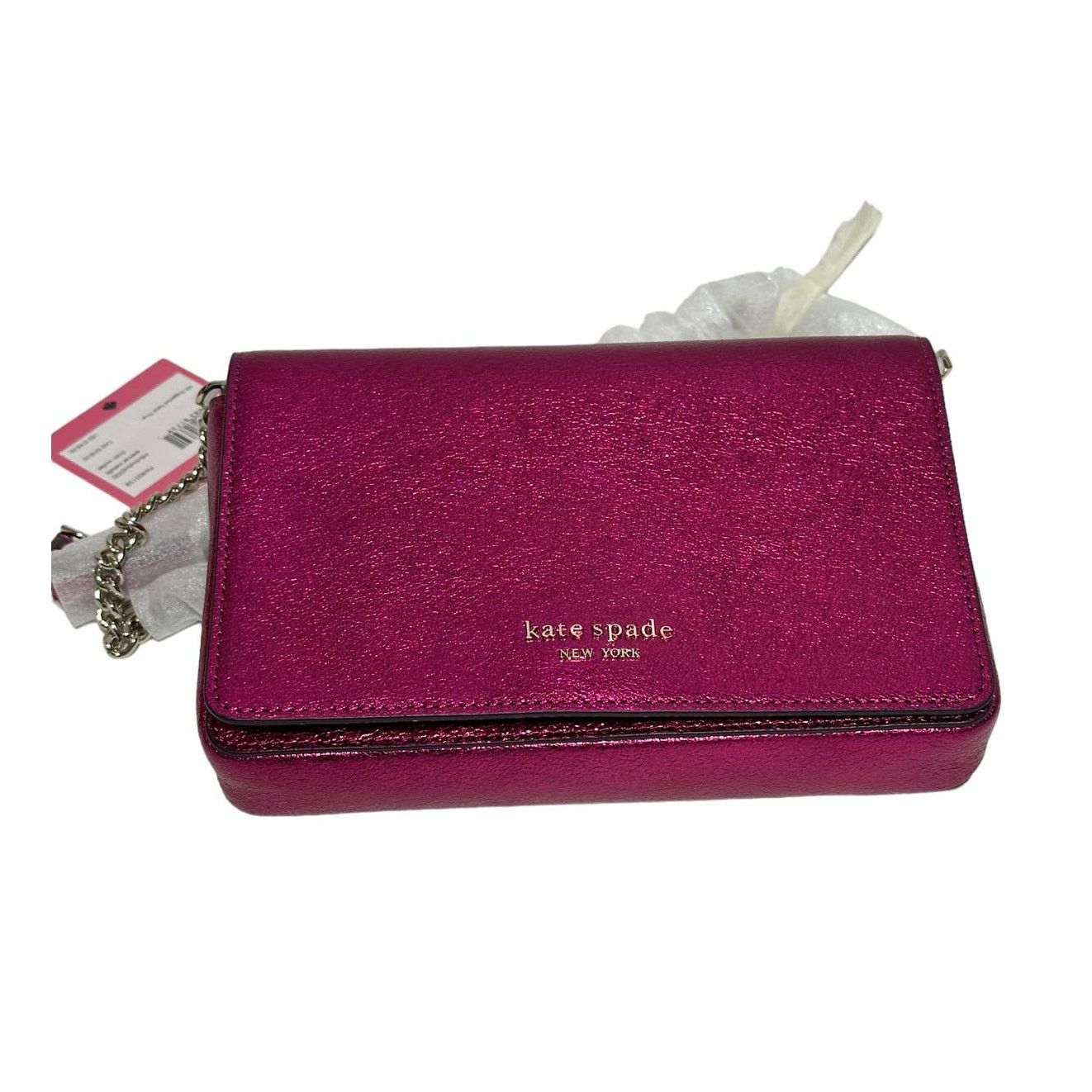 Kate Spade Kate Spade spencer metallic chain wallet Crossbody Bag Size ONE SIZE - 2 Thumbnail