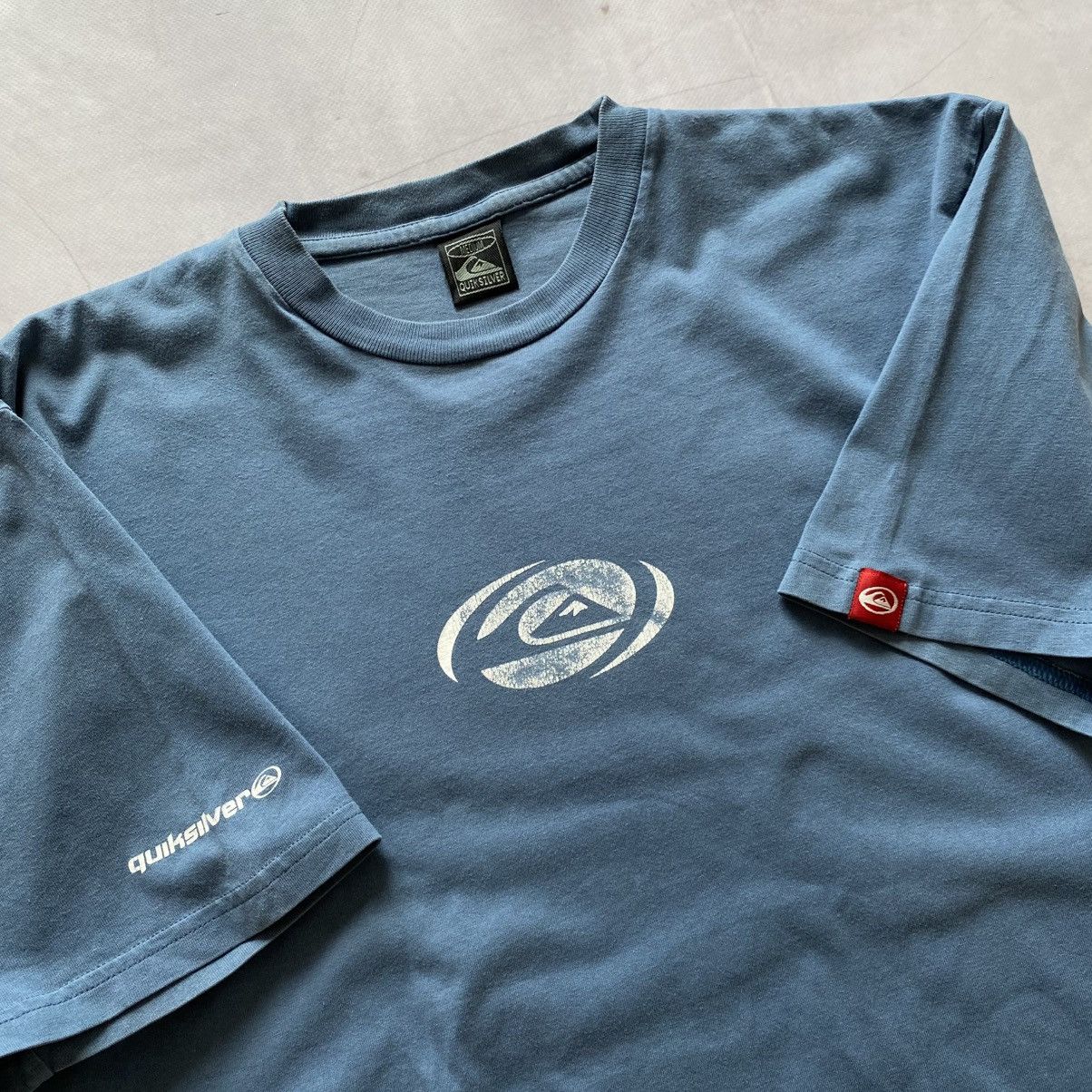 Quiksilver Vintage Quicksilver Big Logo Billabong Vibe T-shirt Tee Surf Size US M / EU 48-50 / 2 - 4 Thumbnail