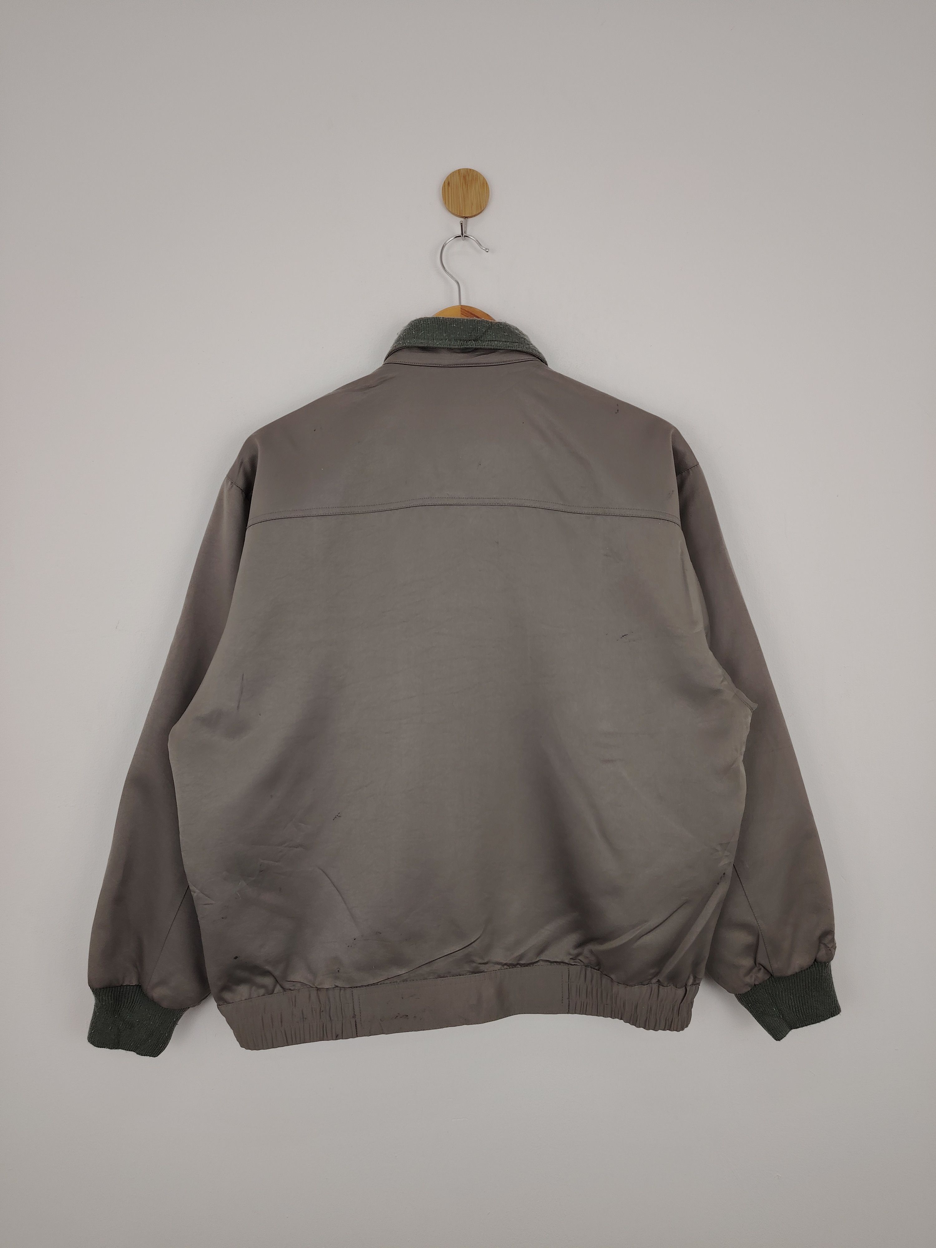 Japanese Brand × Vintage vintage Japanese Brand Zipper Up Bomber Style Jacket Size US L / EU 52-54 / 3 - 3 Thumbnail