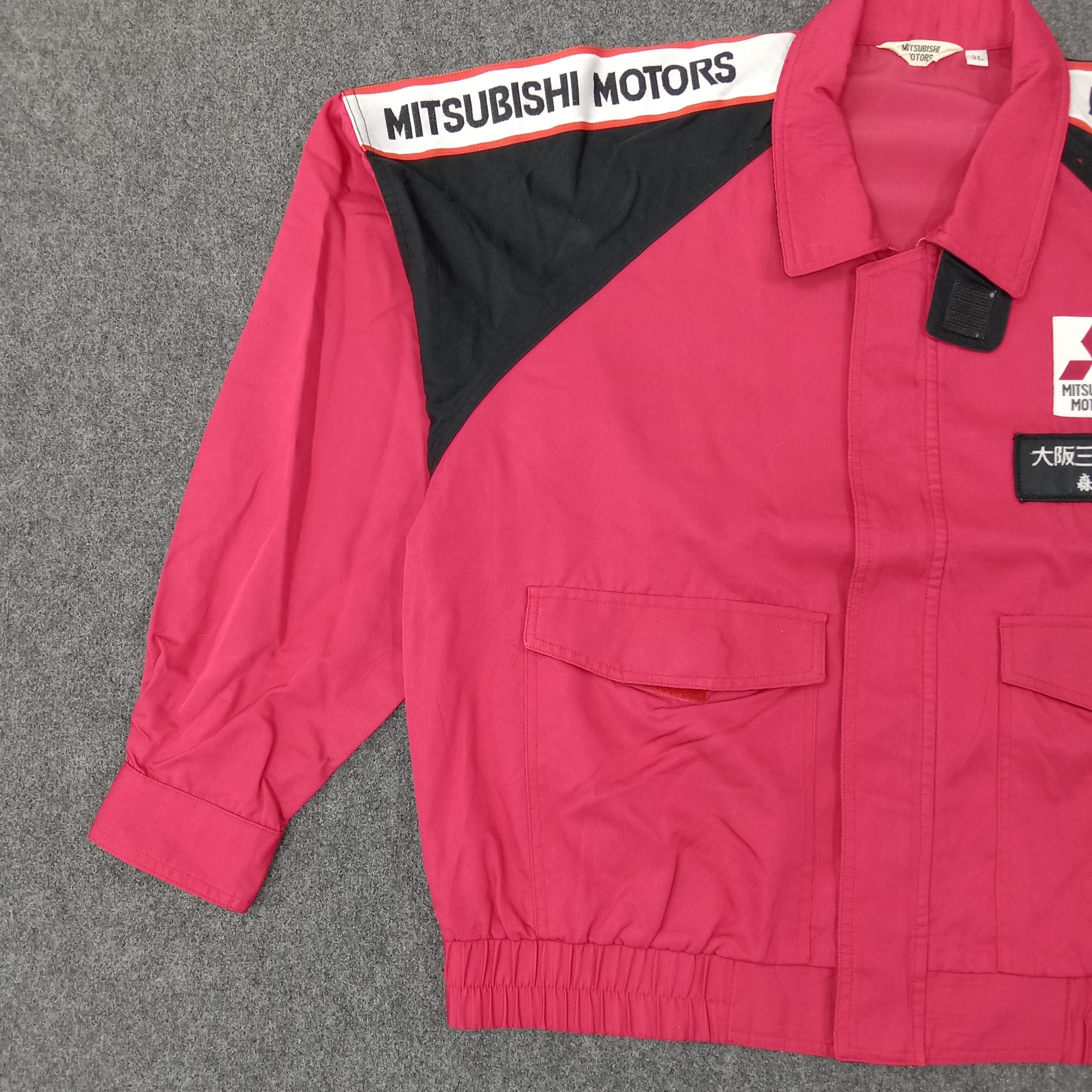 Japanese Brand Mitsubishi Motors Japanese Racing Windbreaker Jacket C257N28 Size US L / EU 52-54 / 3 - 5 Thumbnail