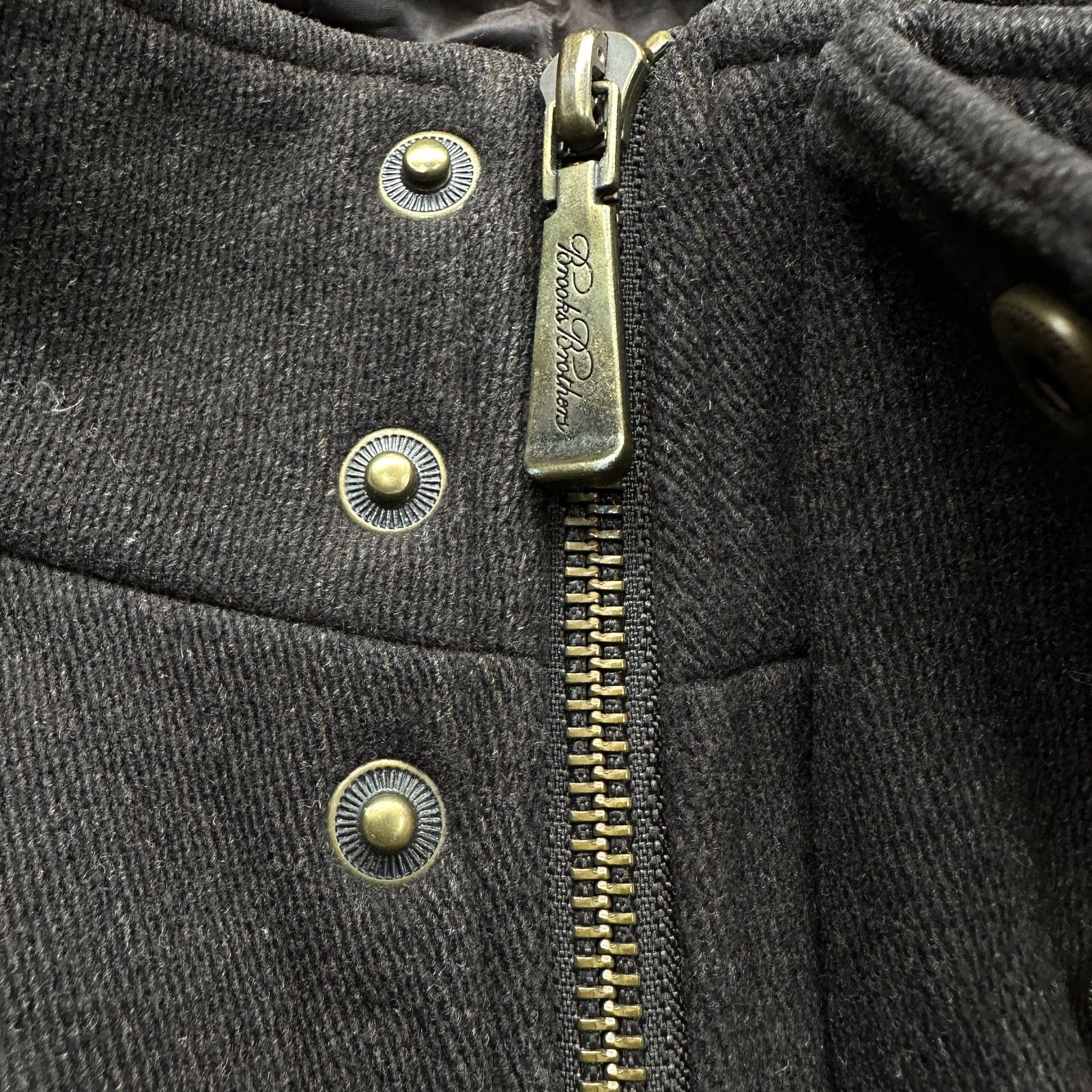 Brooks Brothers Brooks Brothers 346 Wool Coat Mens Large Brown Pockets Car Size US L / EU 52-54 / 3 - 7 Thumbnail