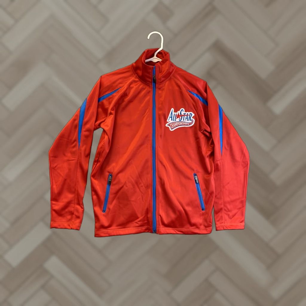 Vintage VINTAGE Varsity All-Star Track Jacket Red Blue Teens (14-16) Small 93-30 Activewear USA Mens Size US S / EU 44-46 / 1 - 1 Thumbnail