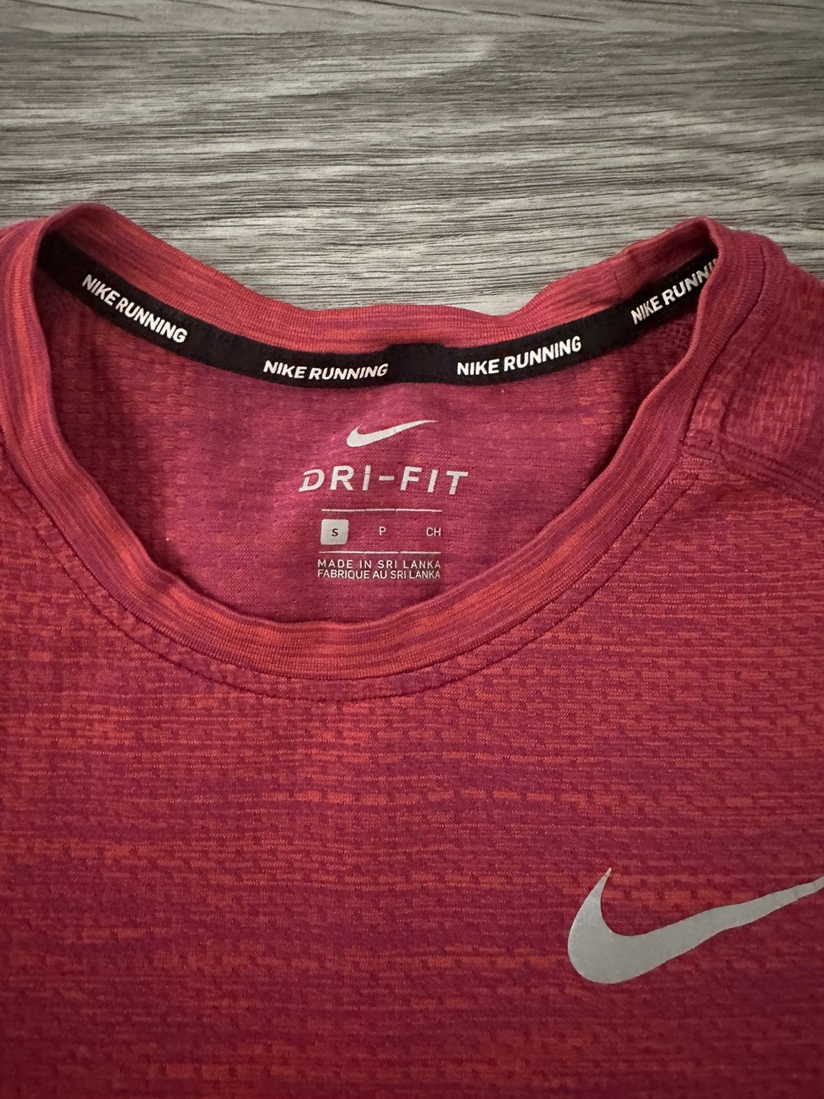 Nike × Vintage Nike Running Dri Fit T shirt hype Size US S / EU 44-46 / 1 - 3 Thumbnail