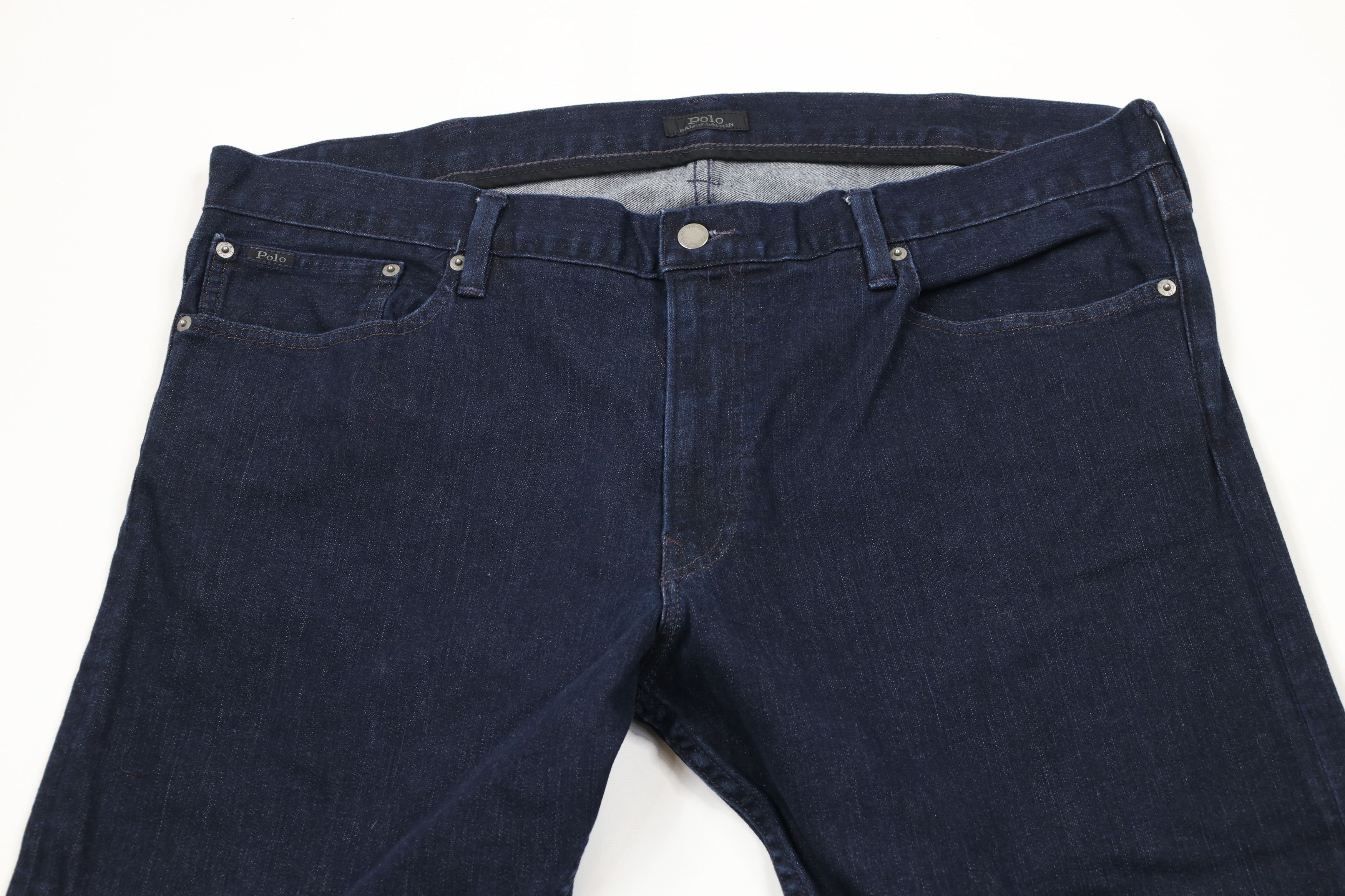 Ralph Lauren × Vintage Vintage Y2K Ralph Lauren Slim Fit Denim Jeans Indigo Size US 40 / EU 56 - 2 Thumbnail