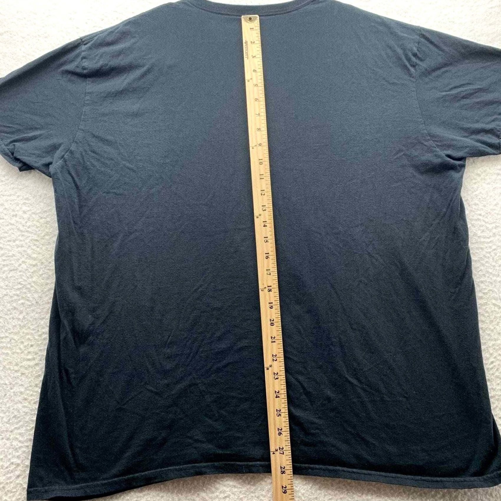 Anvil Anvil T-Shirt Mens 2XL XXL Black Amusement Park Farmington Ohio Lagoon Graphic Size US XXL / EU 58 / 5 - 6 Thumbnail