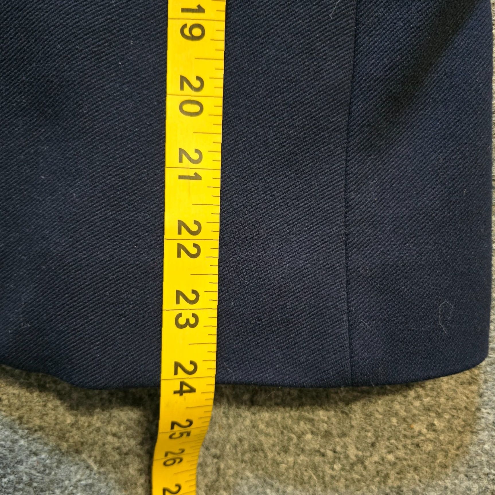 J.Crew J.CREW Blazer Womens Size 8 Blue Open Front Stretch Capsule Minimalist Career Shirt Size M / US 6-8 / IT 42-44 - 6 Thumbnail