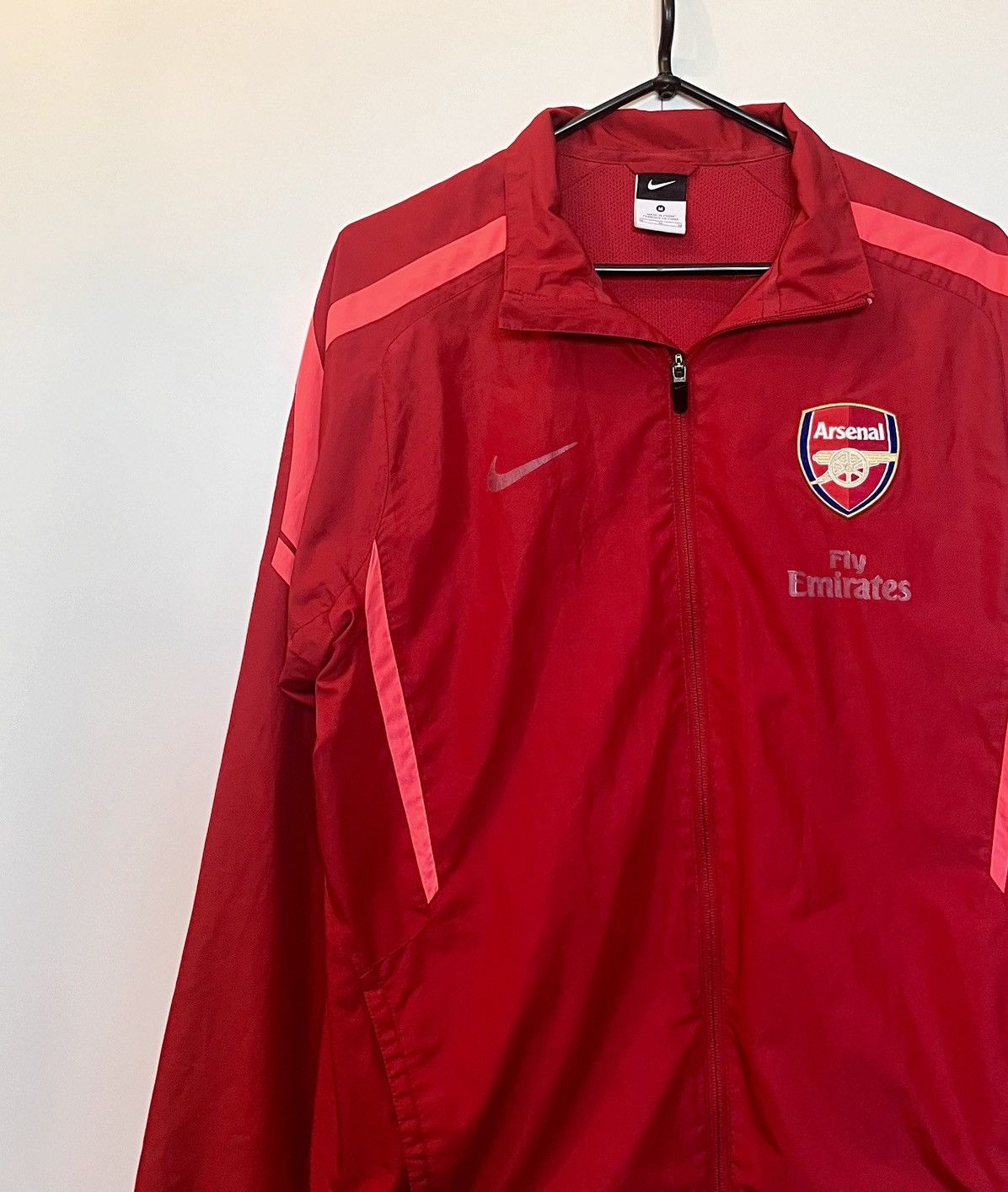 Nike × Vintage 🔥Vintage Arsenal 2006 Nike Soccer Light Jacket Size US M / EU 48-50 / 2 - 3 Thumbnail