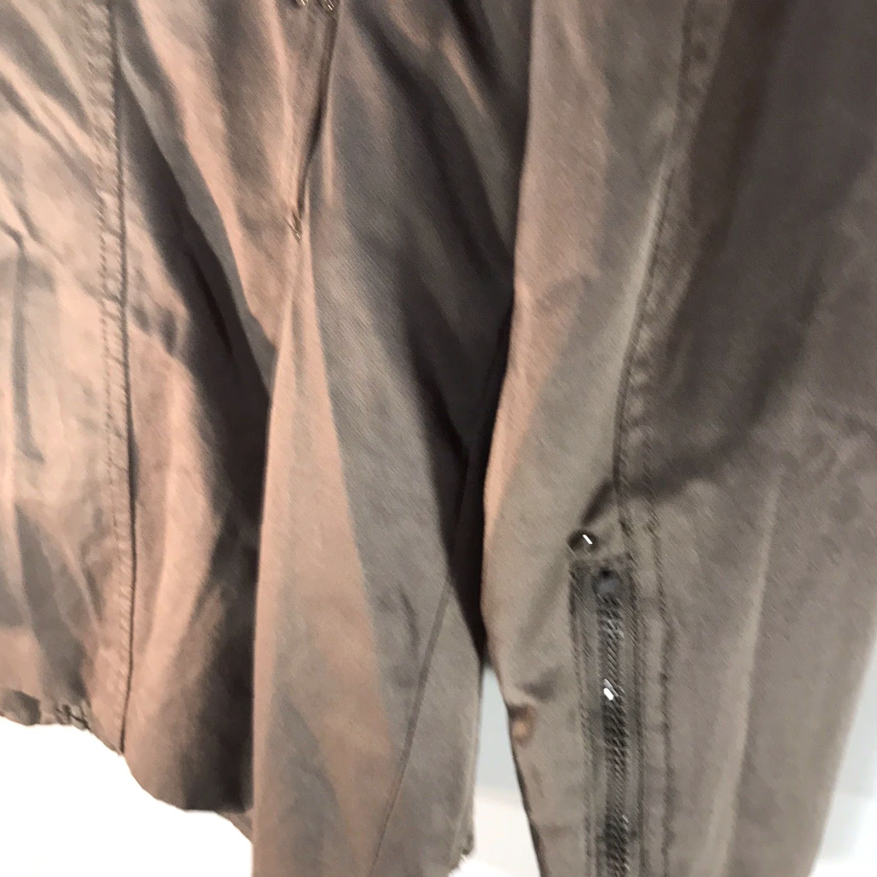 Vintage VERO MODA Brown Full Zip Button Jacket Womens Size M Casual Workwear Size M / US 6-8 / IT 42-44 - 7 Thumbnail