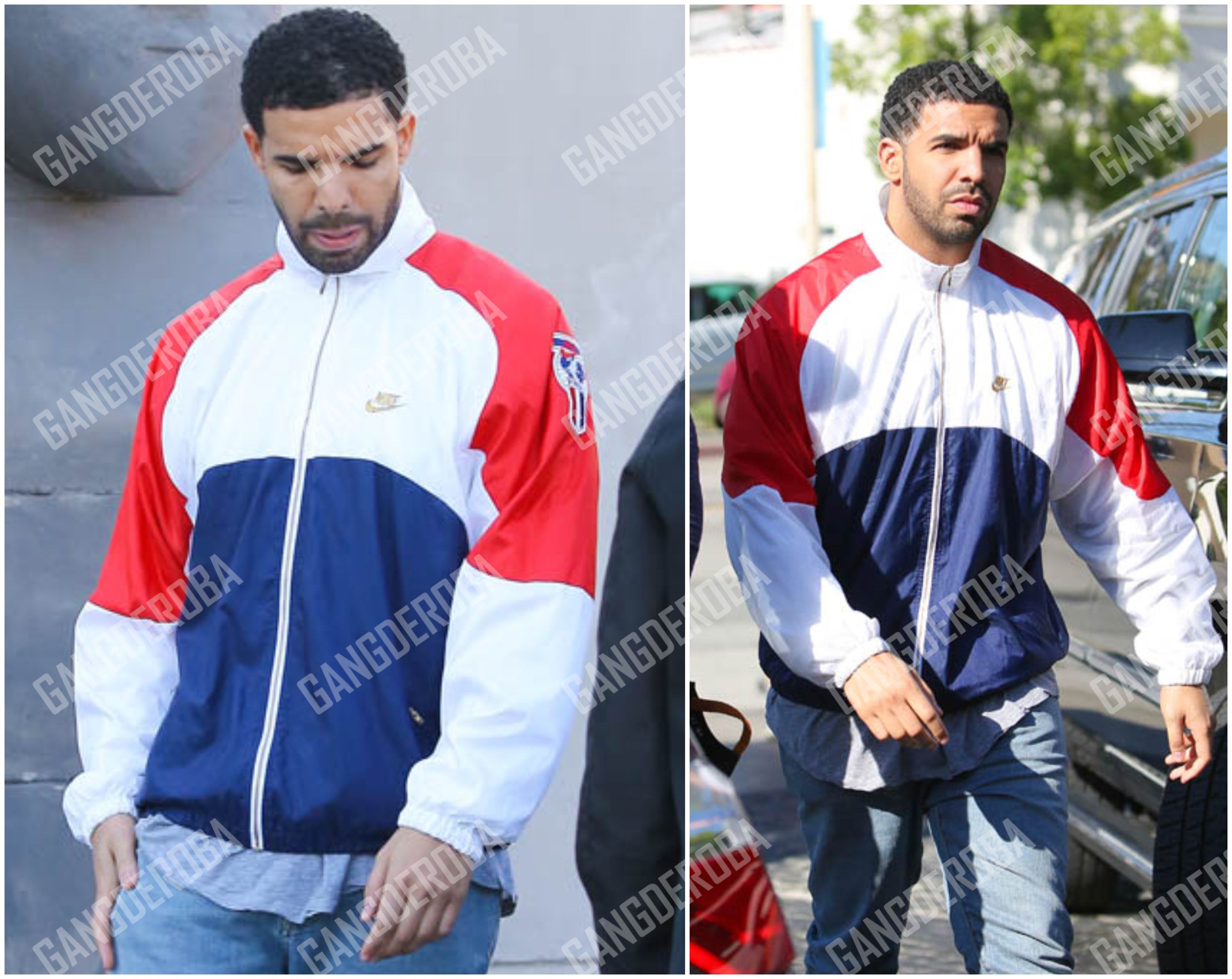 Nike RARE Vintage 80s NIKE INTERNATIONAL Track Jacket Drake Style Size US M / EU 48-50 / 2 - 15 Thumbnail