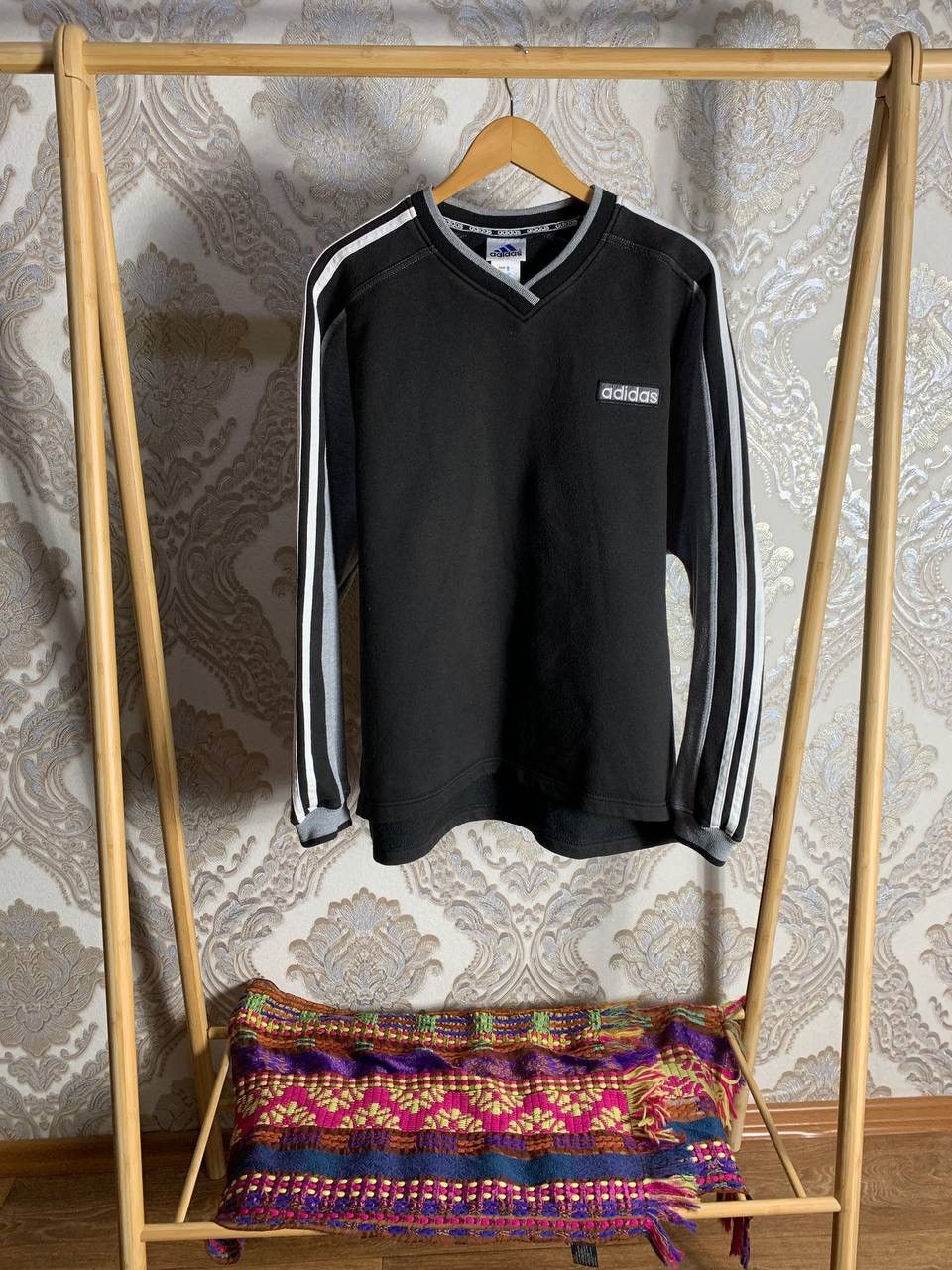 Adidas × Vintage VERY RARE ADIDAS SWEATSHIRT RETRO Y2K 90s JAPAN STYLE SK8 Size US L / EU 52-54 / 3 - 1 Thumbnail