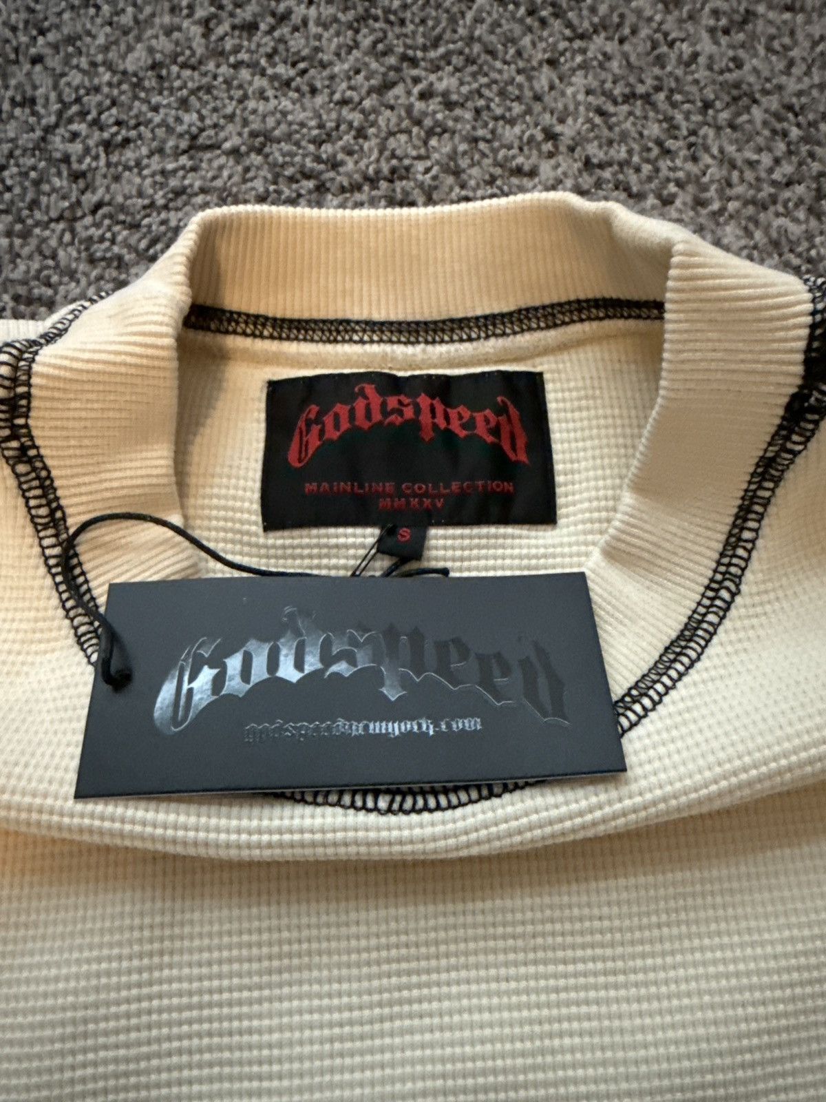 Godspeed Godspeed - Ribbed T-Shirt - small Size US S / EU 44-46 / 1 - 3 Thumbnail