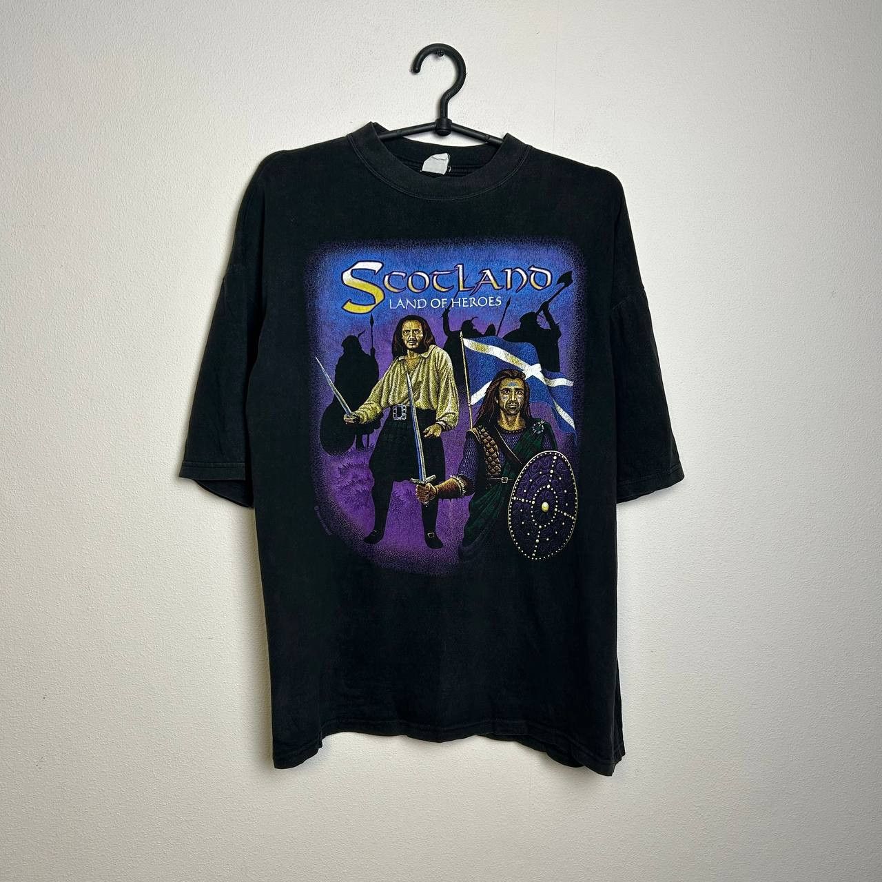 Vintage Vintage Scotland Land Of Heroes 90s Big logo tee Size US M / EU 48-50 / 2 - 1 Thumbnail