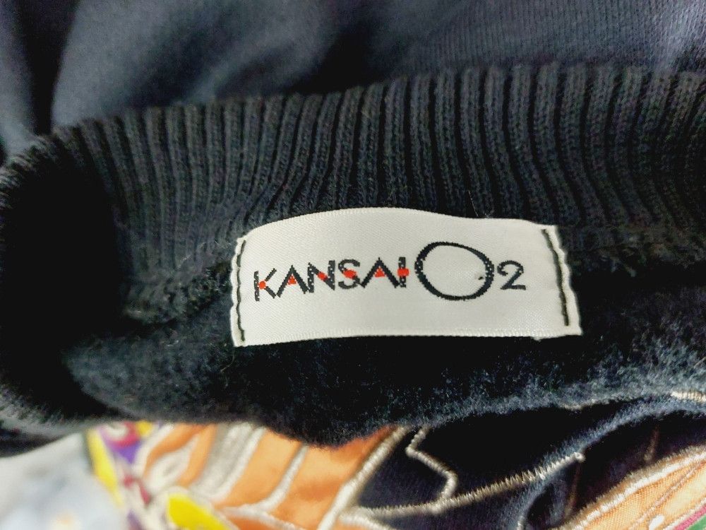 Kansai Yamamoto Kansai Yamamoto Japanese Dragon Sweater Pullover Size US M / EU 48-50 / 2 - 10 Thumbnail