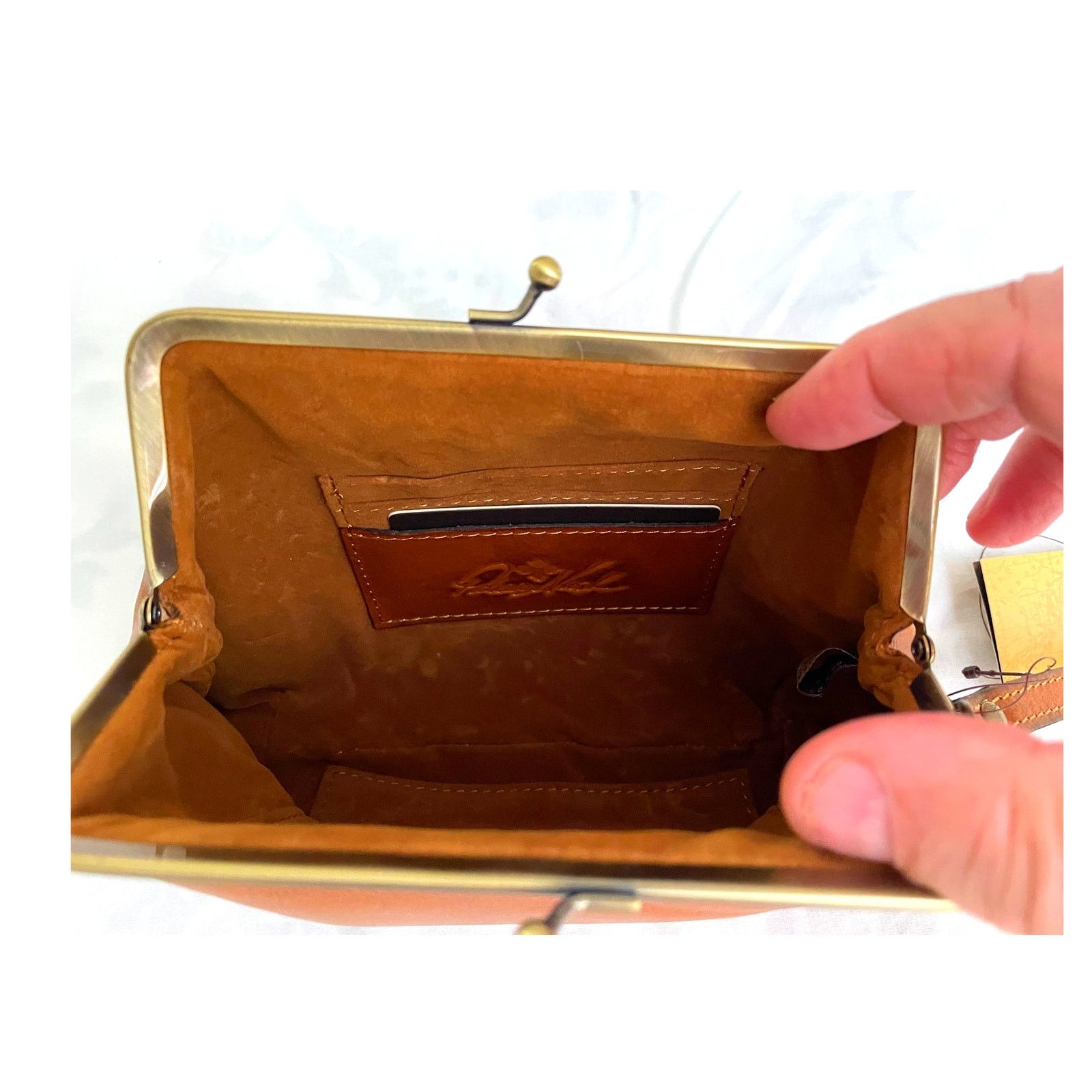 Patricia Nash Patricia Nash Savena Womens Purse Gold. 9" x 6" Size ONE SIZE - 4 Thumbnail