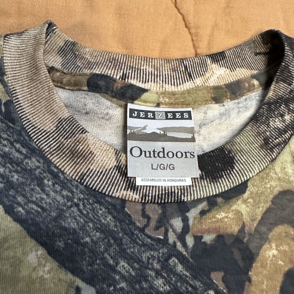 Jerzees *RARE* Jerzees Y2K Camo Pocket Tee Size US L / EU 52-54 / 3 - 3 Thumbnail