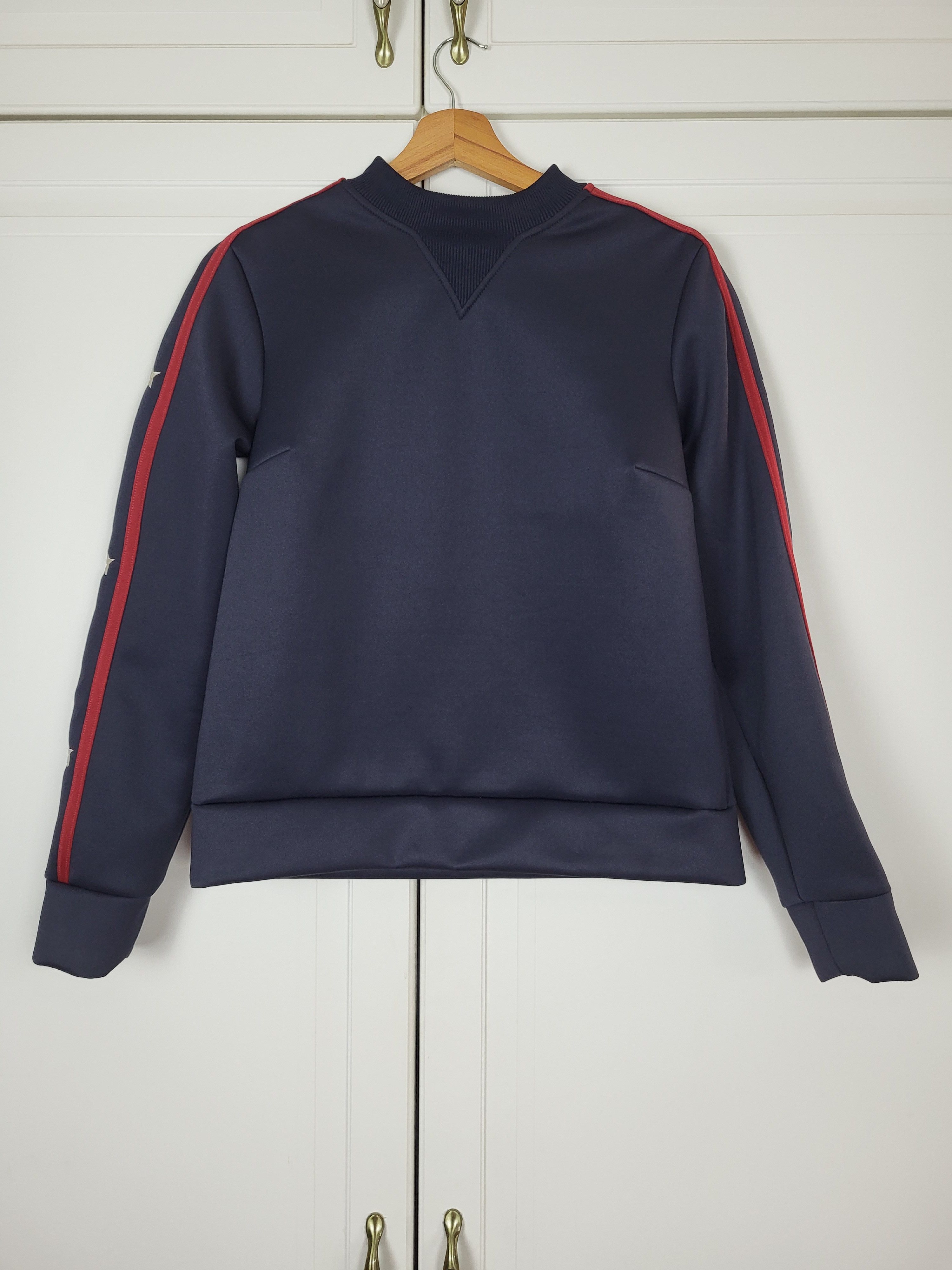 RED Valentino Red Valentino Dreams Embroidered Womens navy Track Jacket Size M / US 6-8 / IT 42-44 - 2 Thumbnail