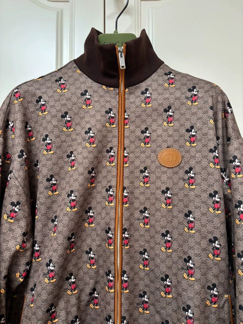 Gucci GucciDisney SS20 Mickey Pattern Full Print Women's Long Sle Size US XXS / EU 40 - 2 Thumbnail