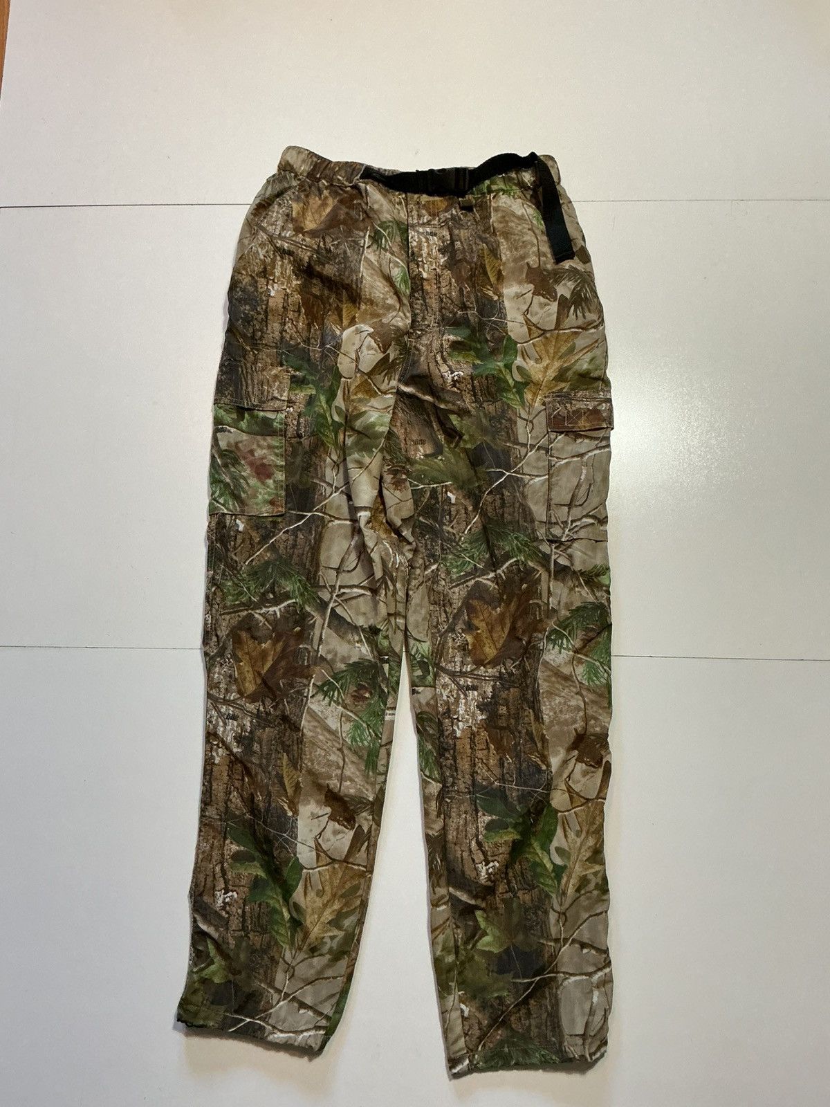 Other Game Winner APG RealTree Camo Camouflage Belted Cargo Pants Size US 32 / EU 48 - 1 Thumbnail