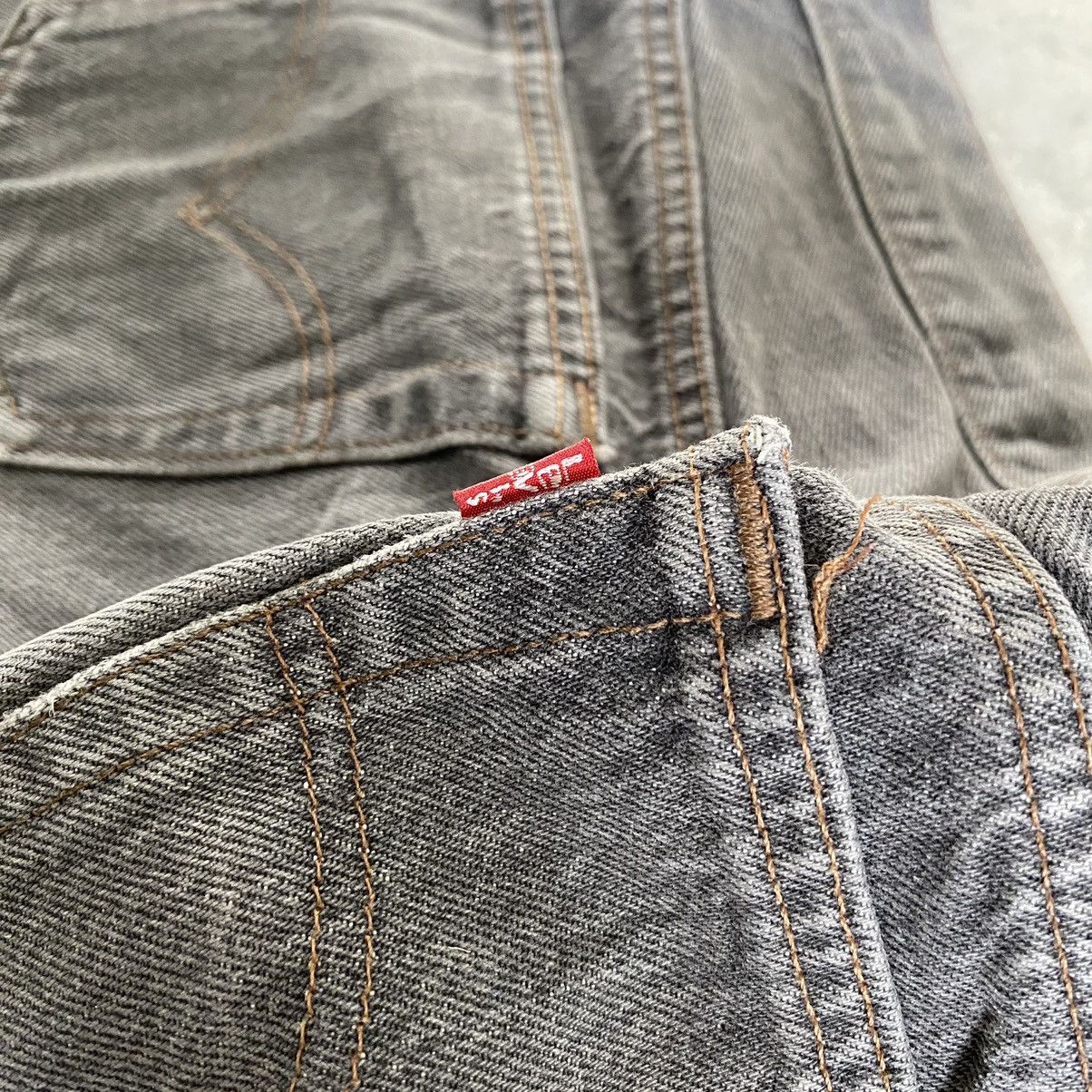 Levi's Vintage Late 80’s Levis 501 Ash Grey Denim Jeans Size US 33 - 23 Thumbnail