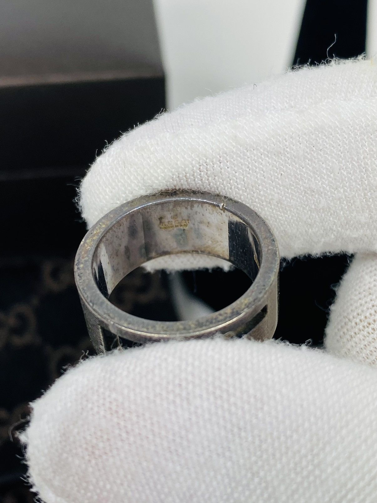 Gucci Gucci .925 Silver G Ring Size IT 8 Size ONE SIZE - 2 Thumbnail