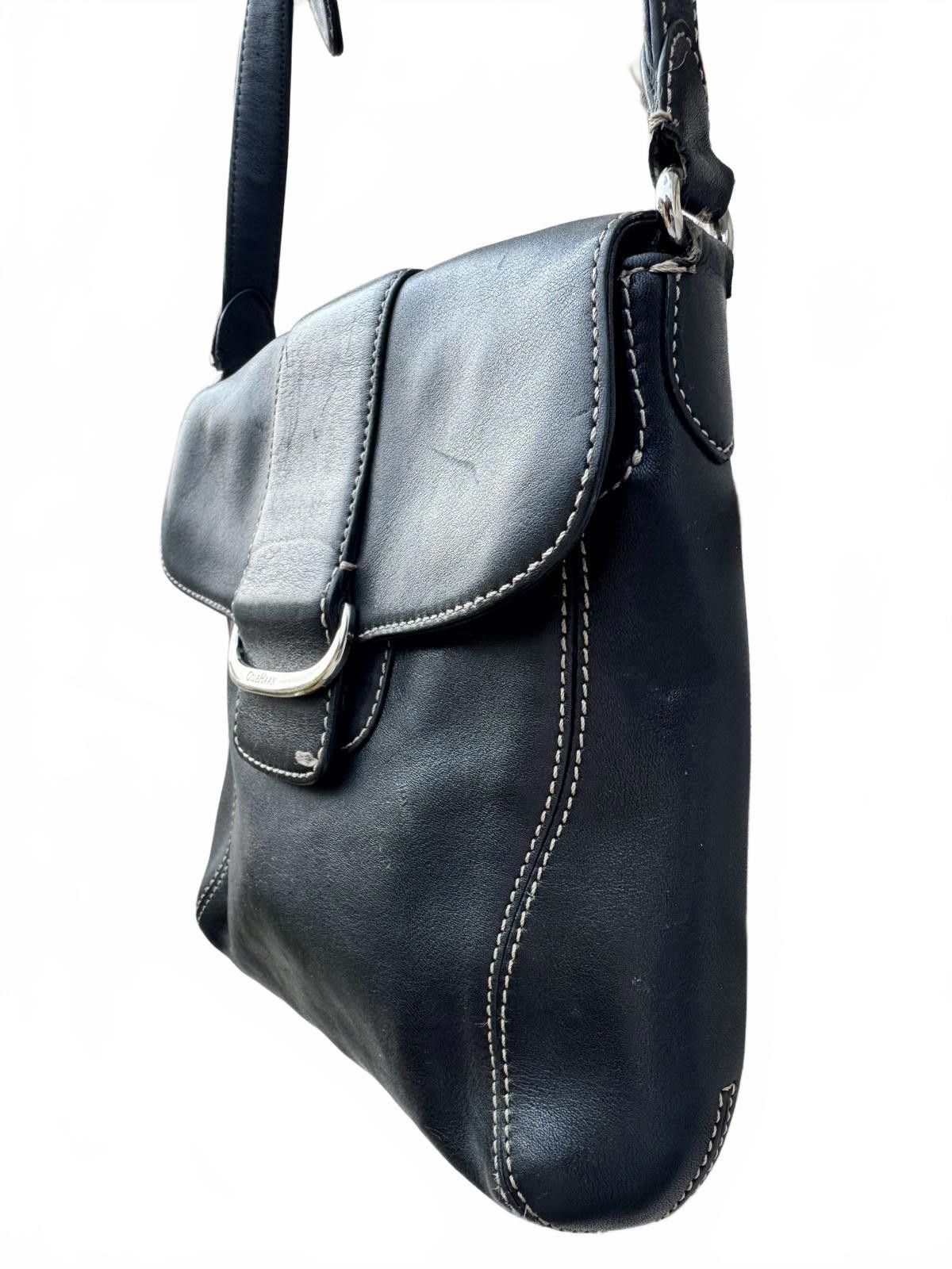 Cole Haan Cole Haan Black Leather Crossbody Shoulder Bag Size ONE SIZE - 3 Thumbnail
