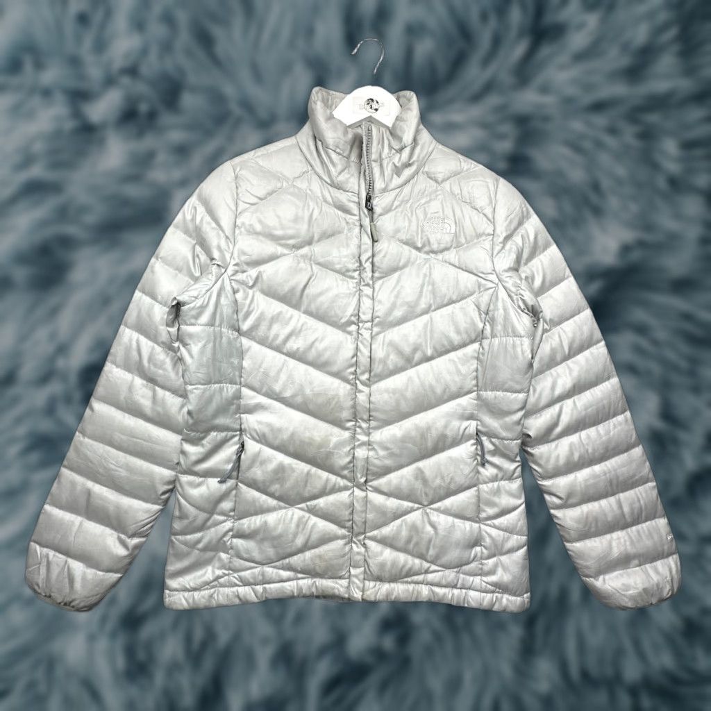 The North Face The North Face Aconcagua 550 Down Fill Puffer Jacket Womens Medium Gray Silver Size M / US 6-8 / IT 42-44 - 1 Thumbnail