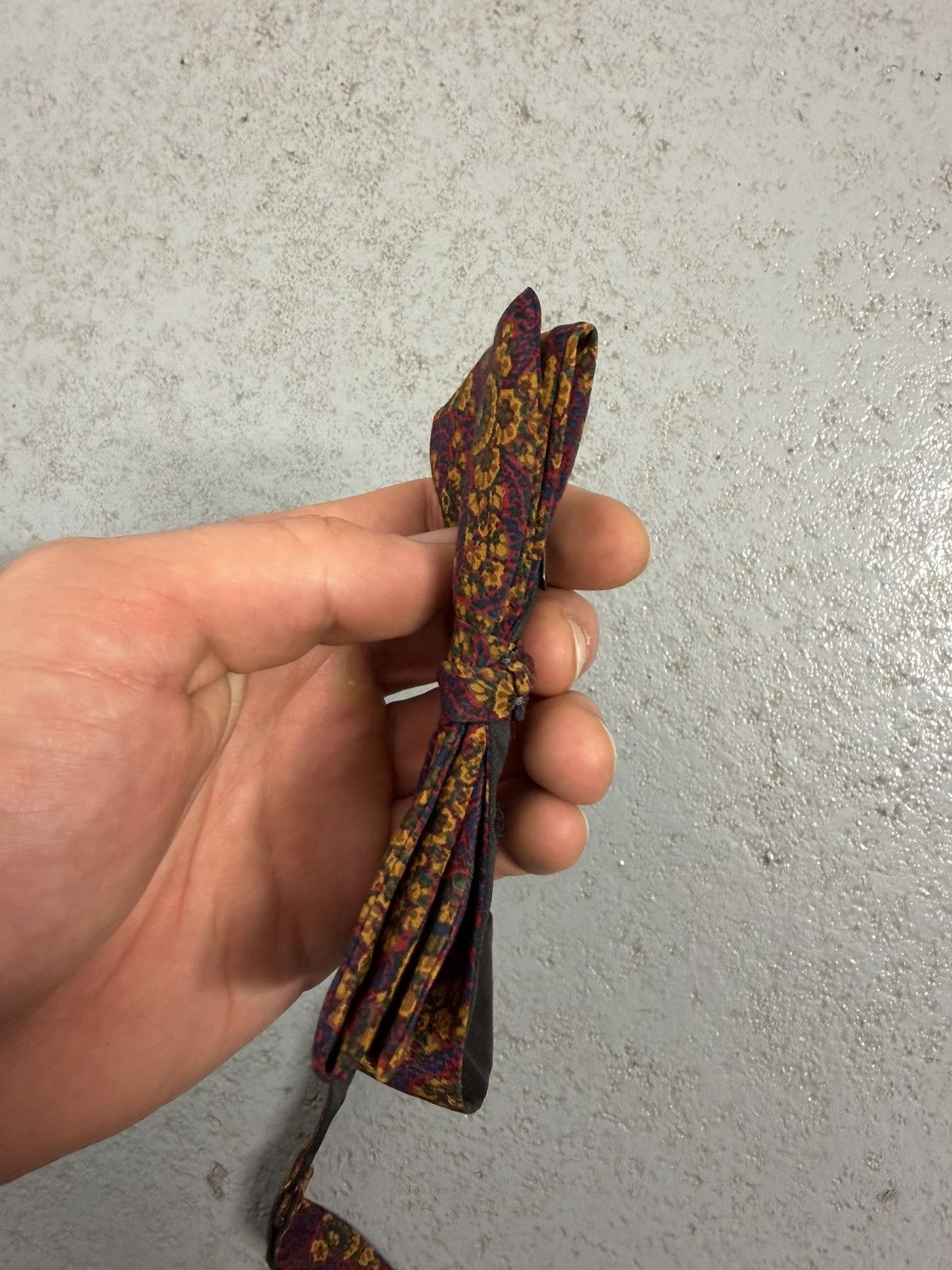 Lanvin Vintage Lanvin Silk Bow Tie Size ONE SIZE - 5 Thumbnail
