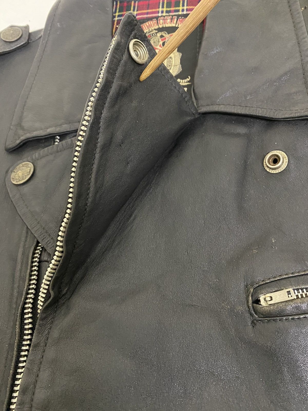 Designer × Japanese Brand MOTORCYCLE MATE / DOLPHIN (Original Leather Wear) Size US L / EU 52-54 / 3 - 12 Thumbnail