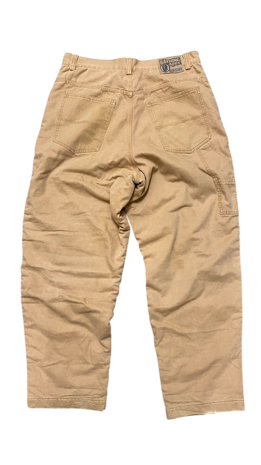 Bape × Vintage 🔥 Rare 🔥 Vintage BAPE Carpenters Pants For Winter Wear Size US 34 / EU 50 - 1 Thumbnail