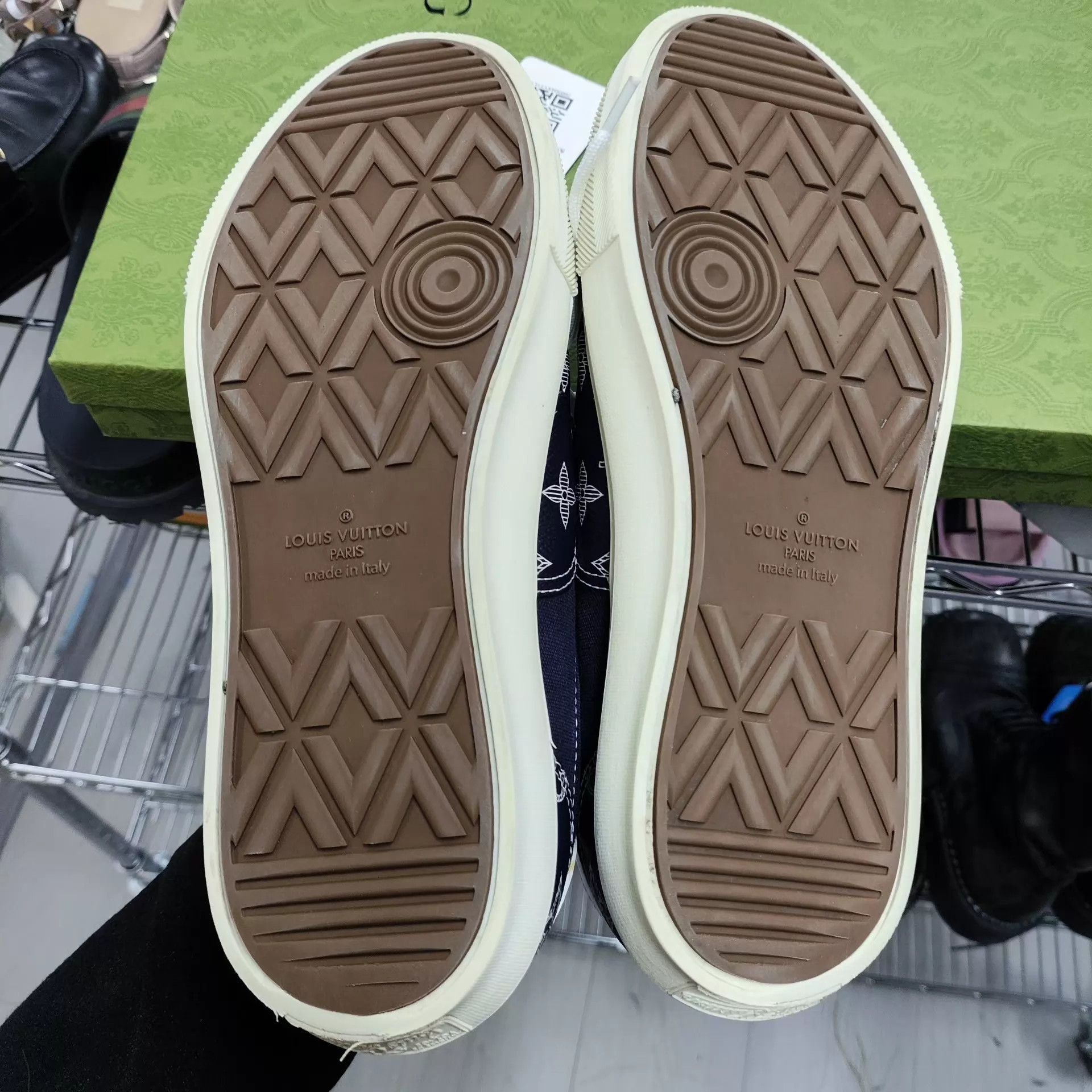 Louis Vuitton LV All Over Print Sneakers 7.5 US Size US 7.5 / EU 40-41 - 3 Thumbnail