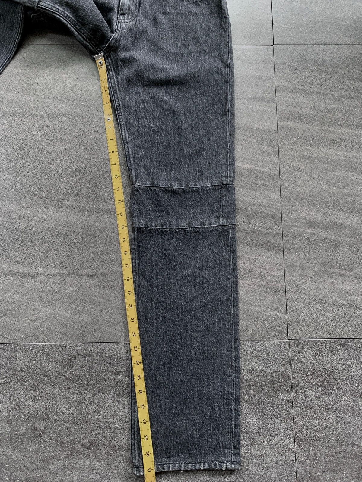 Maison Margiela FREE TAX! MM6 Paneled Wash Denim Jeans Size US 28 / EU 44 - 15 Thumbnail