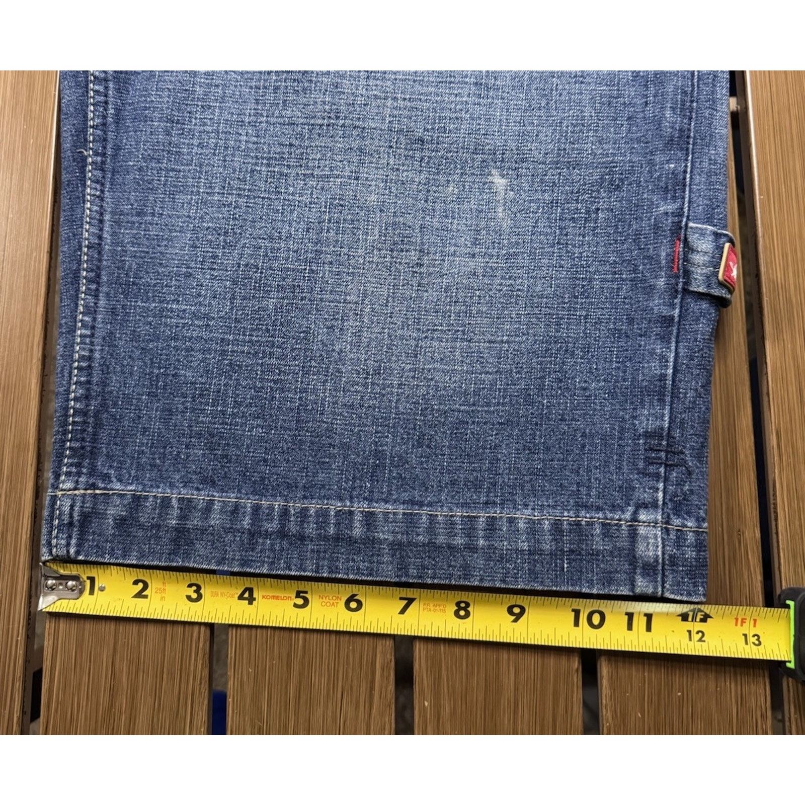 JNCO Vintage JNCO Jeans Jorts Skull Logo, 30 Waist Y2k Skater Size US 30 / EU 46 - 12 Thumbnail