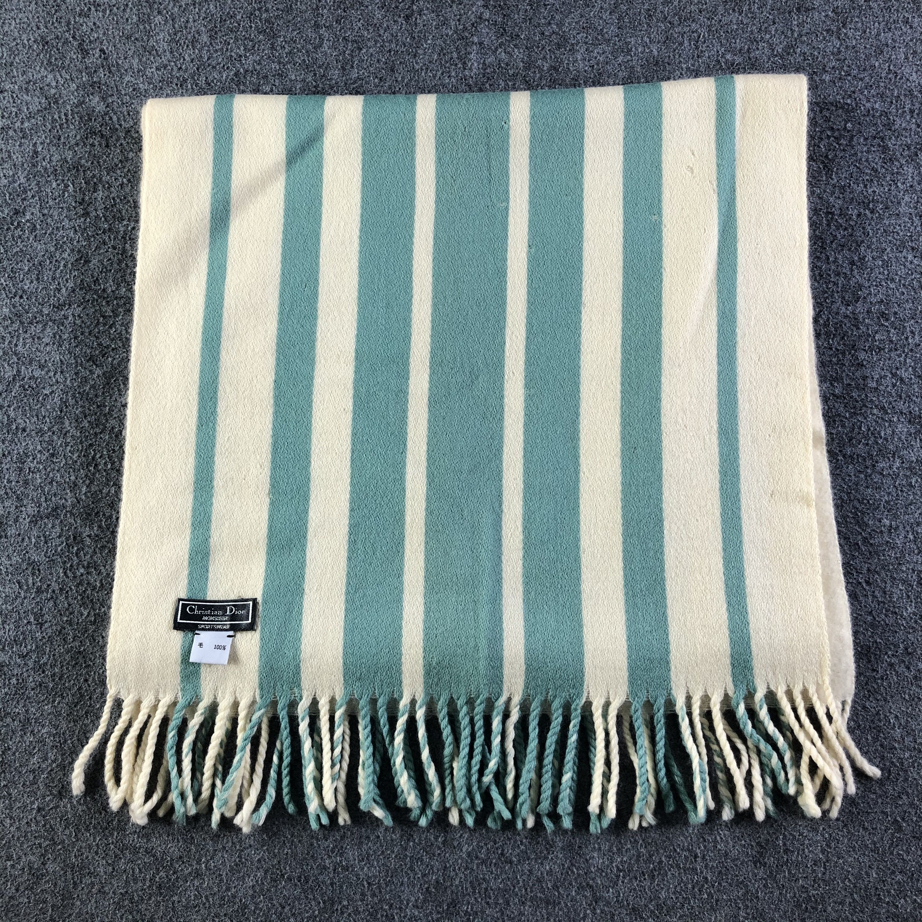 Christian Dior Monsieur Christian Dior Scarf / Muffler / Neckwear Size ONE SIZE - 7 Thumbnail