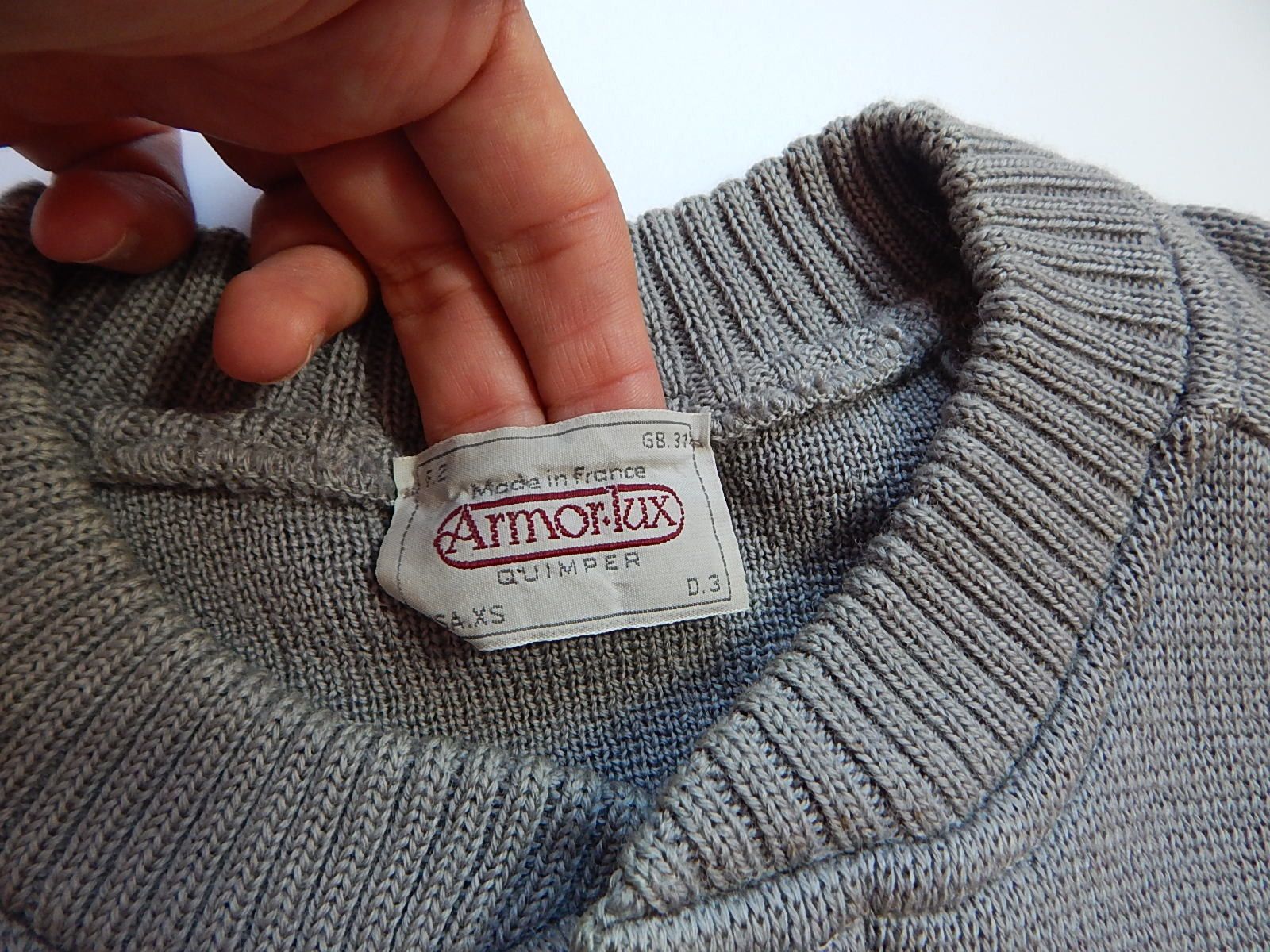 Armor-Lux × Vintage vintage armor lux quimper zip up wool cardigan sweater Size US M / EU 48-50 / 2 - 3 Thumbnail