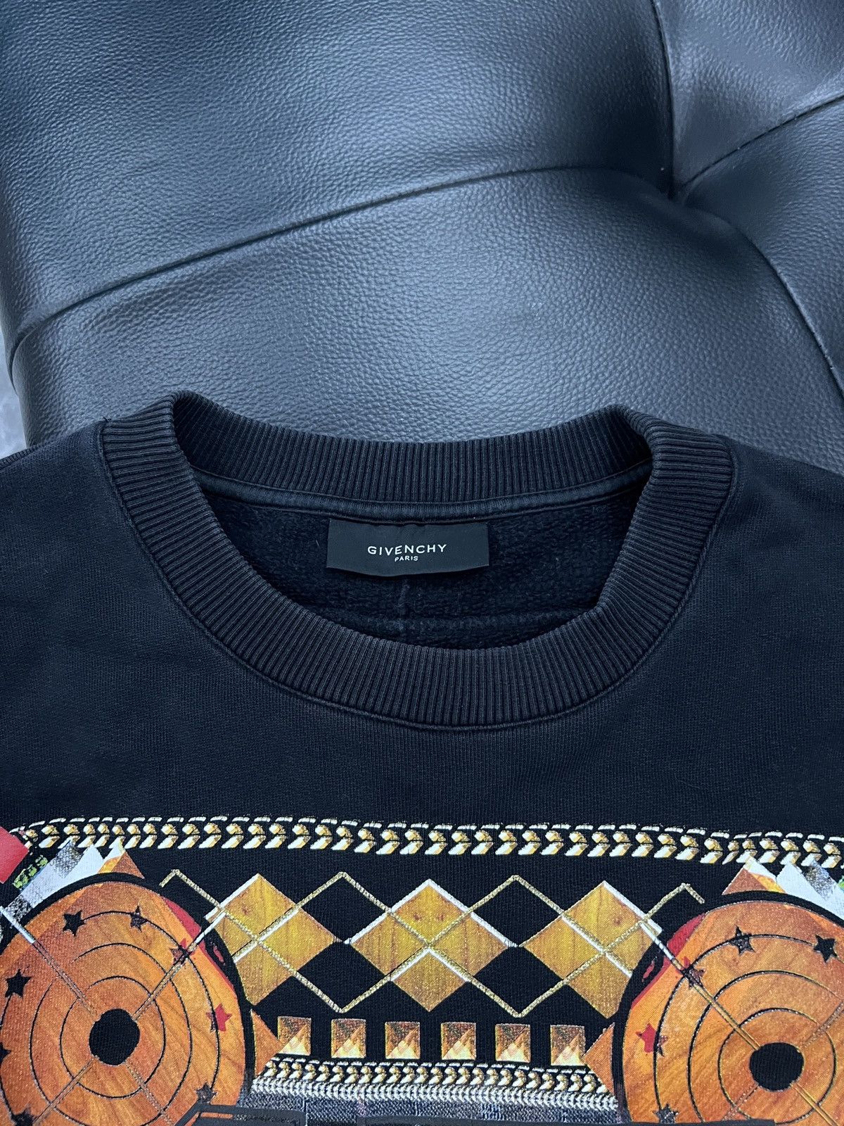 Givenchy Givenchy 2017 Bandana Motif Stripe Sweatshirt Size US XXS / EU 40 - 6 Thumbnail
