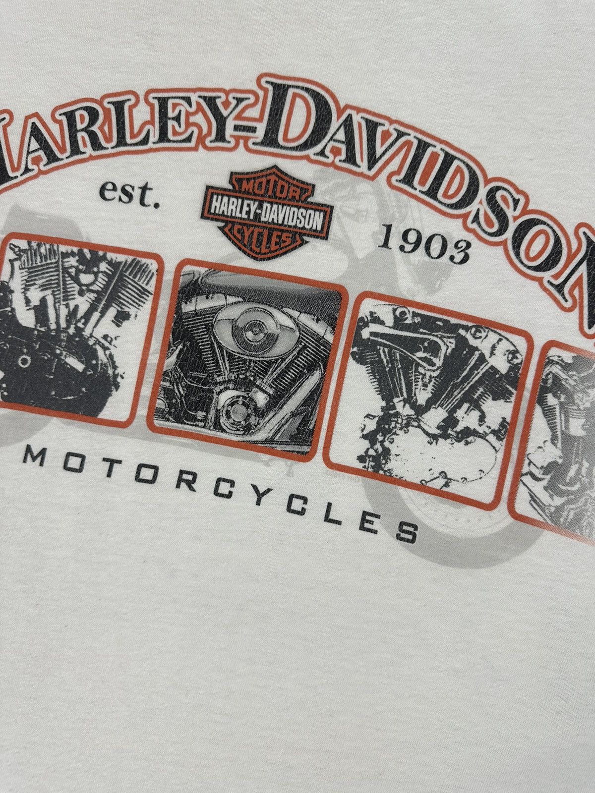 Harley Davidson Harley Davidson Motorcycles Overprint Logo T-Shirt Size US XL / EU 56 / 4 - 4 Thumbnail