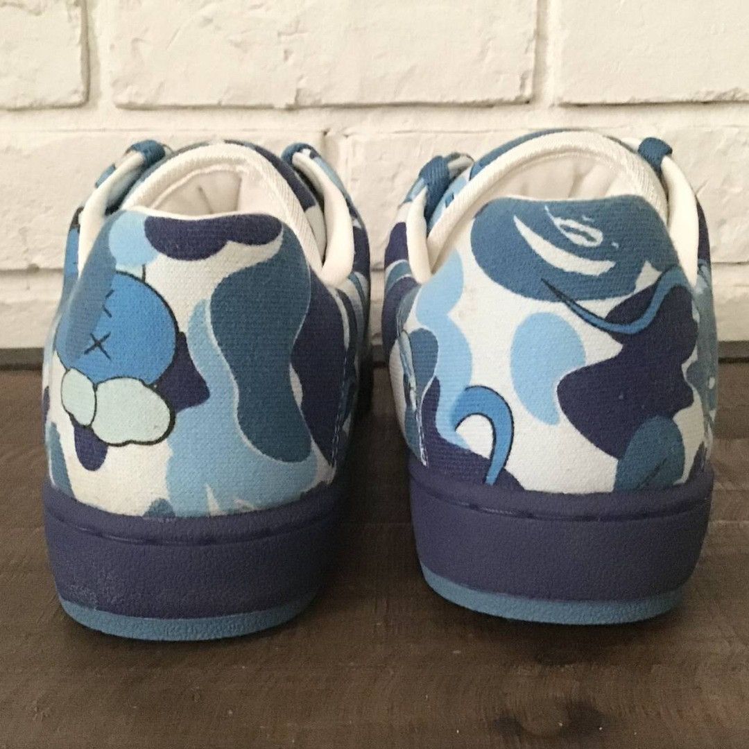 Bape × Kaws × Nigo KAWS ULTRA SKULL STA sneakers BAPE STA ABC camo Blue Size US 8.5 / EU 41-42 - 5 Thumbnail