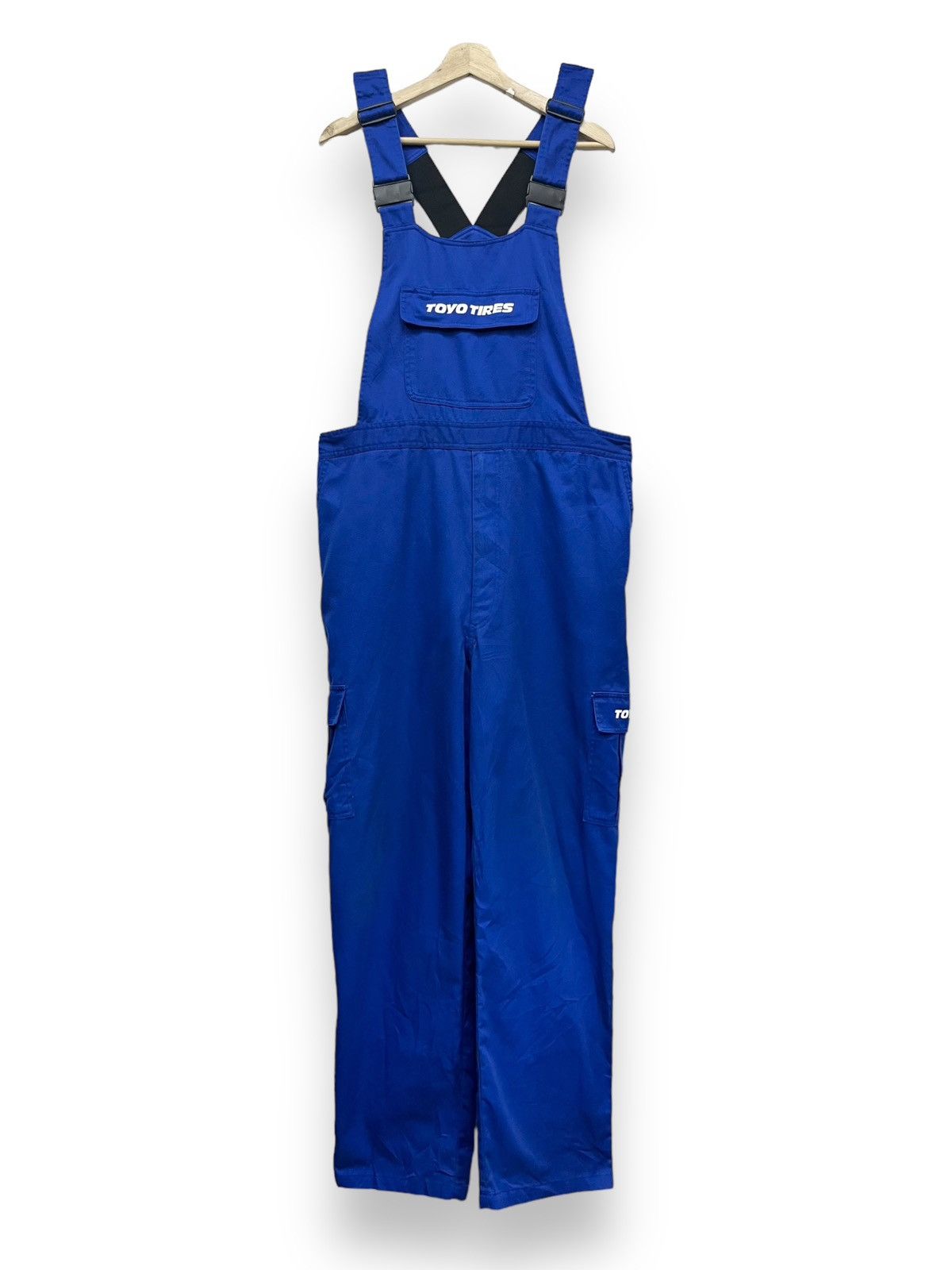 NASCAR × Toyo Enterprises × Vintage 90’s TOYO TIRES Overall Cargo Racing Mechanic Pit Crew Drift Size US 32 / EU 48 - 4 Thumbnail