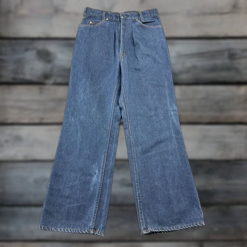 Levi's VINTAGE Levi's Jeans 31x30 Blue Carhartt - Levis Orange Tab 80s Workwear Relaxed Straight 5-Pocket Mens Size US 31 - 1 Thumbnail