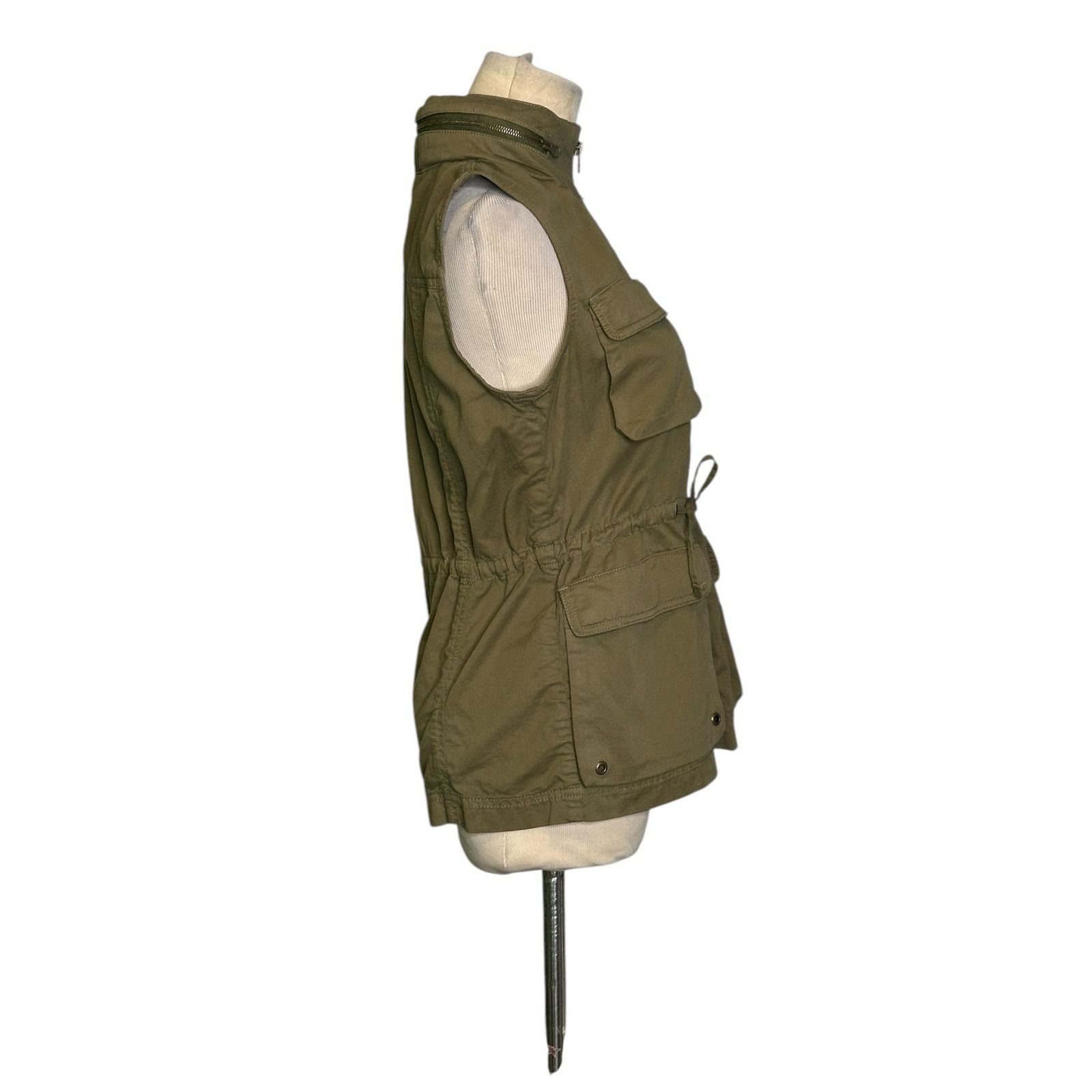 J.Crew J.Crew Classic twill Chino green hoodie vest jacket size XS Size XS / US 0-2 / IT 36-38 - 7 Thumbnail